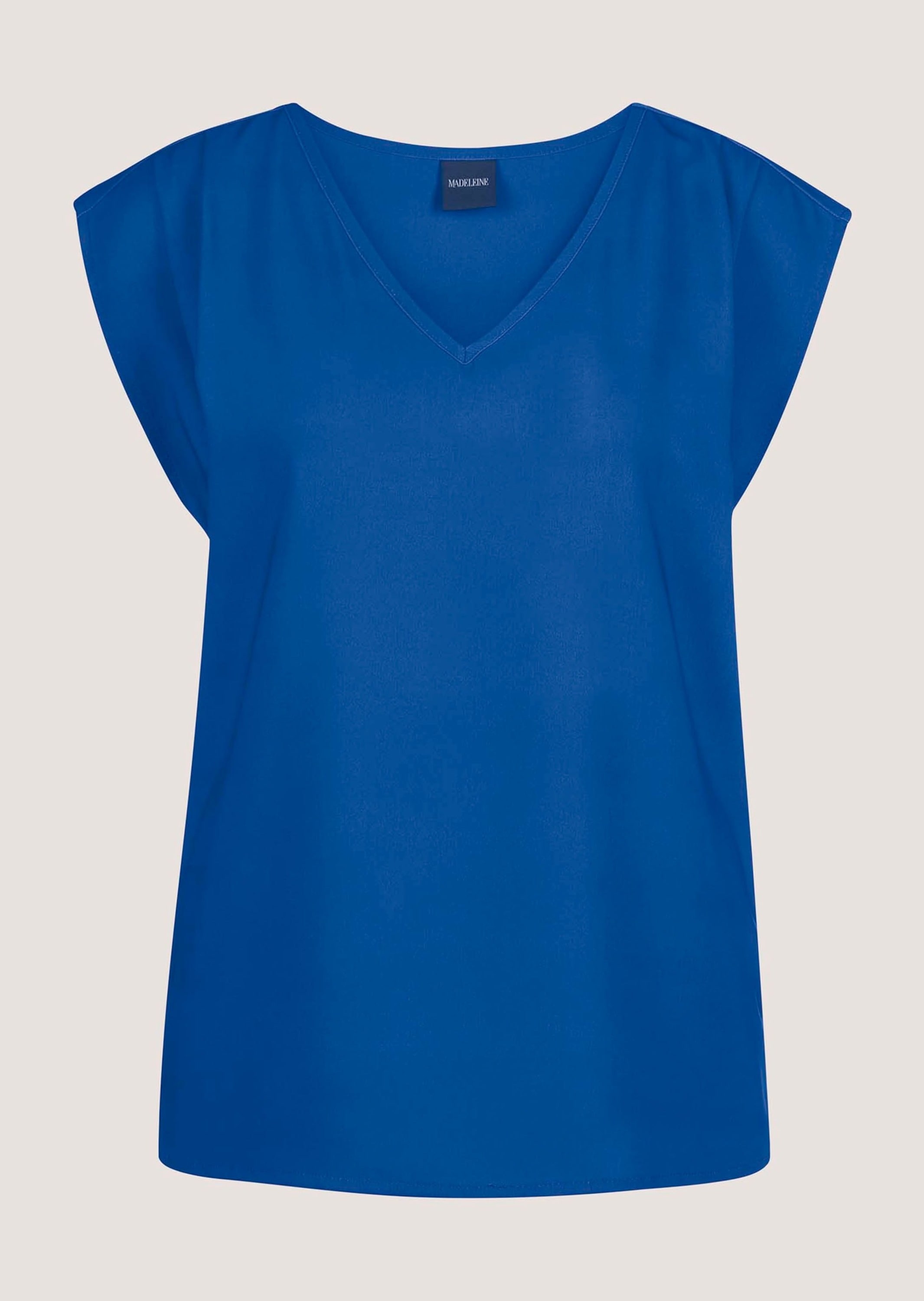 MADELEINE Blusentop "Shirt Ärmelloses Shirt mit V-Ausschnitt"