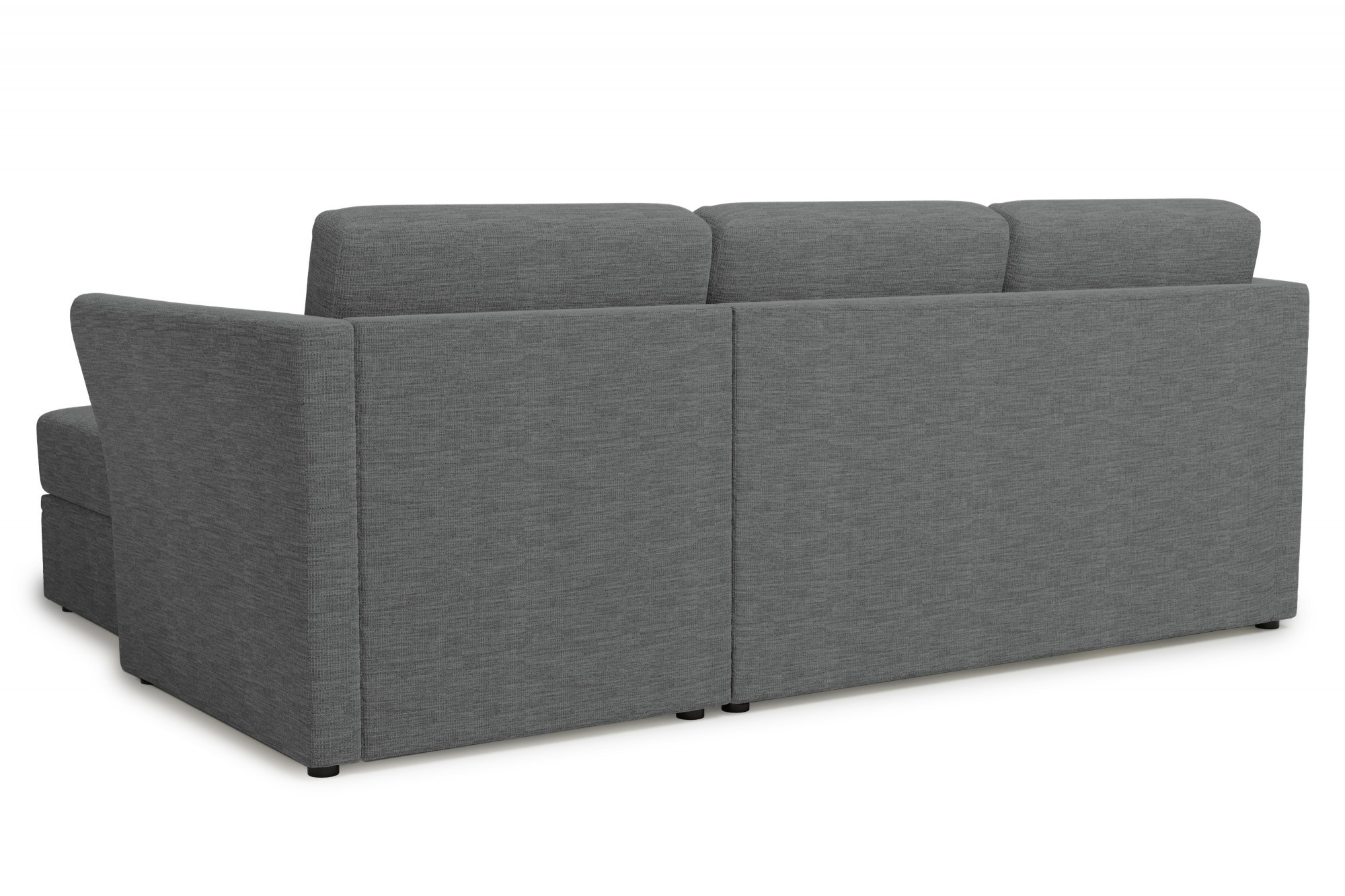 Home affaire Ecksofa »Lavars, L-Form, Schlafsofa«, mit Bettfunktion und Stauraum, in zwei verschiedenen Bezugsqualitäten