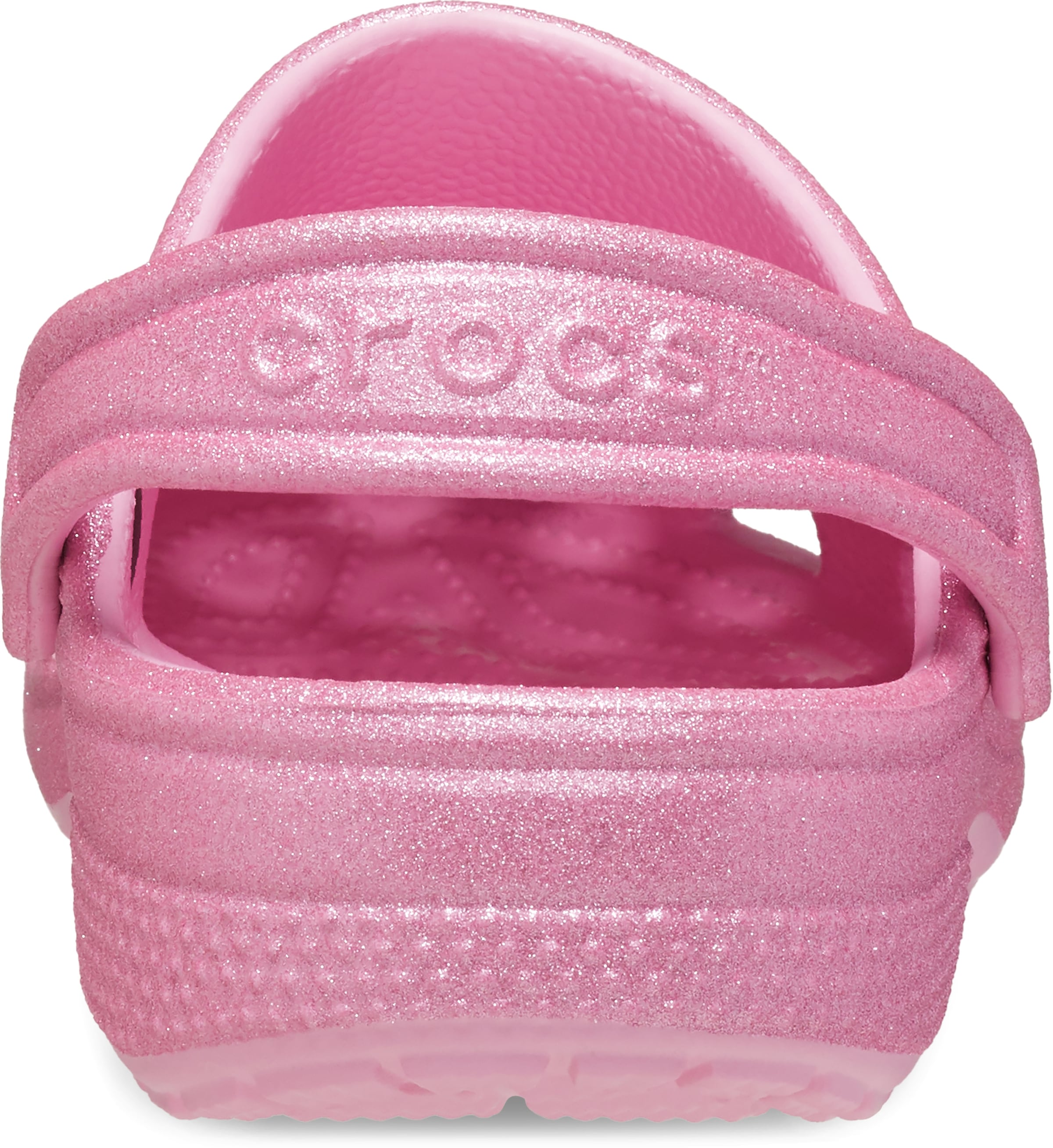 Crocs Clog »Classic Clog«, Glitzerschuh, Babyschuh, Sommerschuh mit allover Schimmer