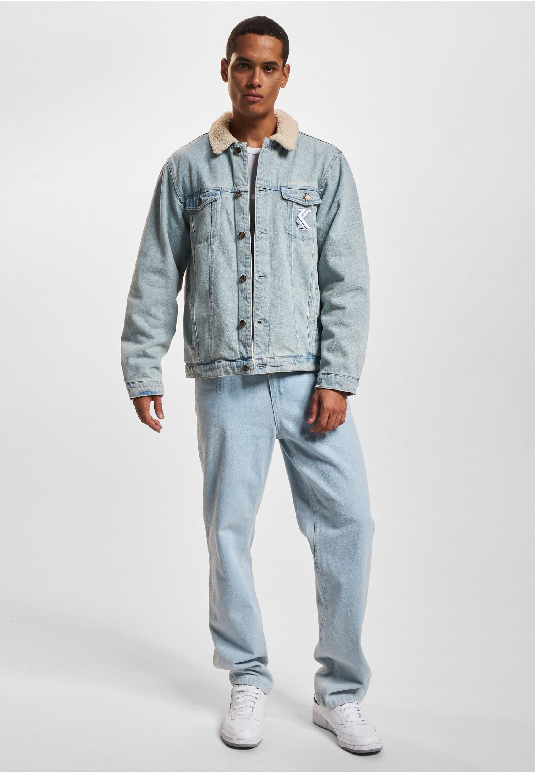 Karl Kani Trainingsjacke »Karl Kani Herren KM234-026-1 KK OG Denim Trucker Jacket«, (1 St.), ohne Kapuze