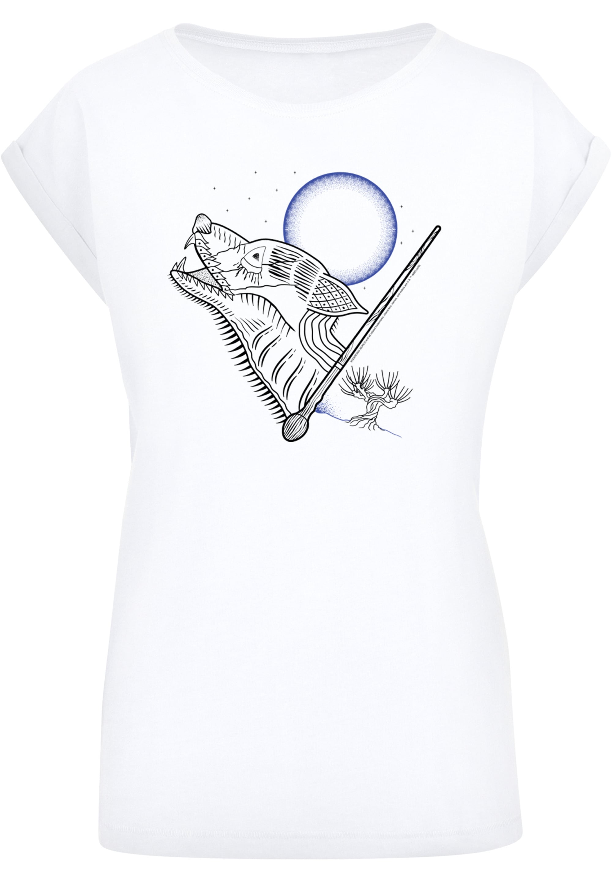F4NT4STIC T-Shirt »Harry Potter Werewolf Line Art«, Print