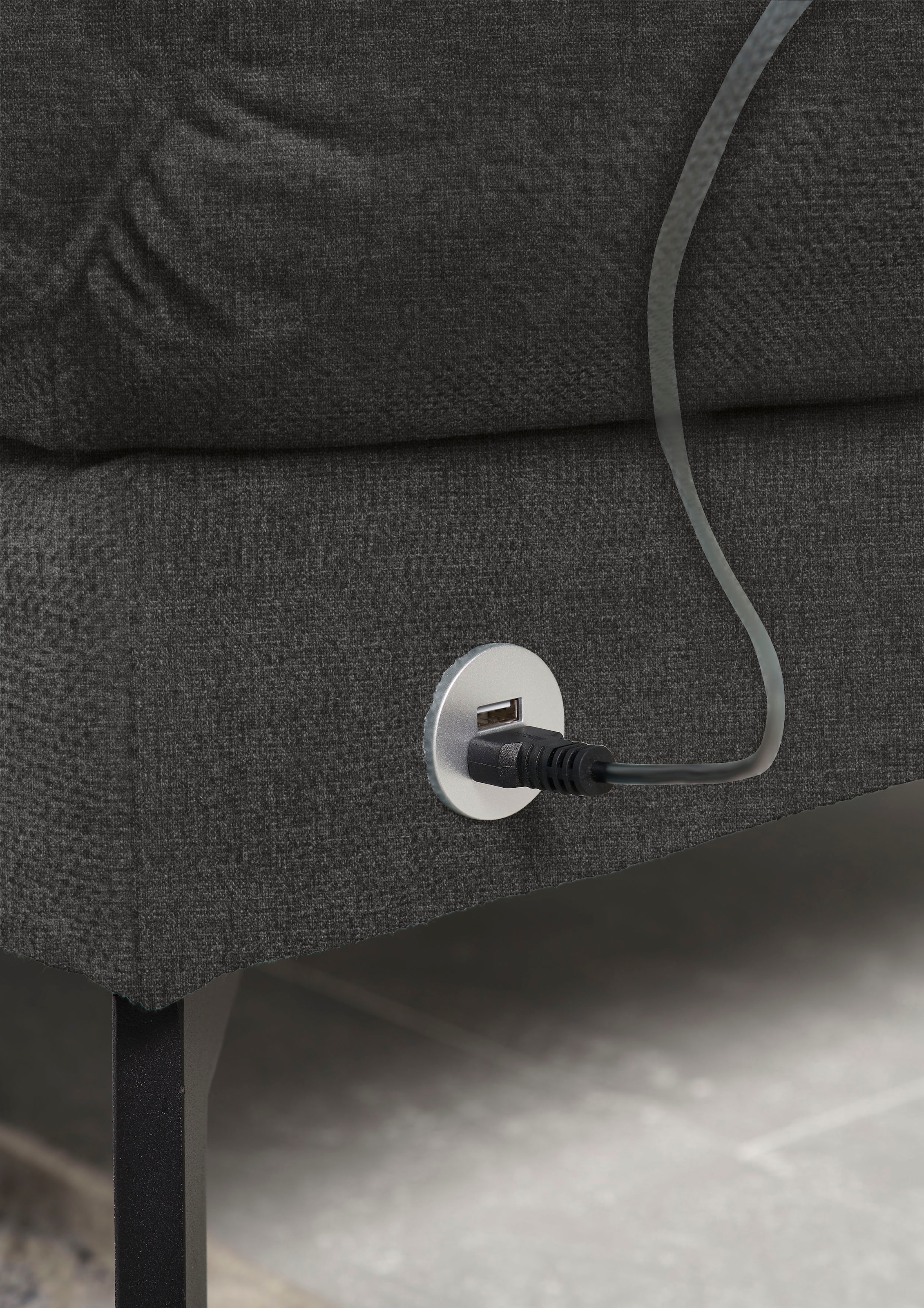 3C Candy Ecksofa »Kairo modernes Multifunktions-Sofa, bequem,  L-Form« inklusive Drehsitz, Armlehnen- und Rückenverstellung, OTTOs Choice