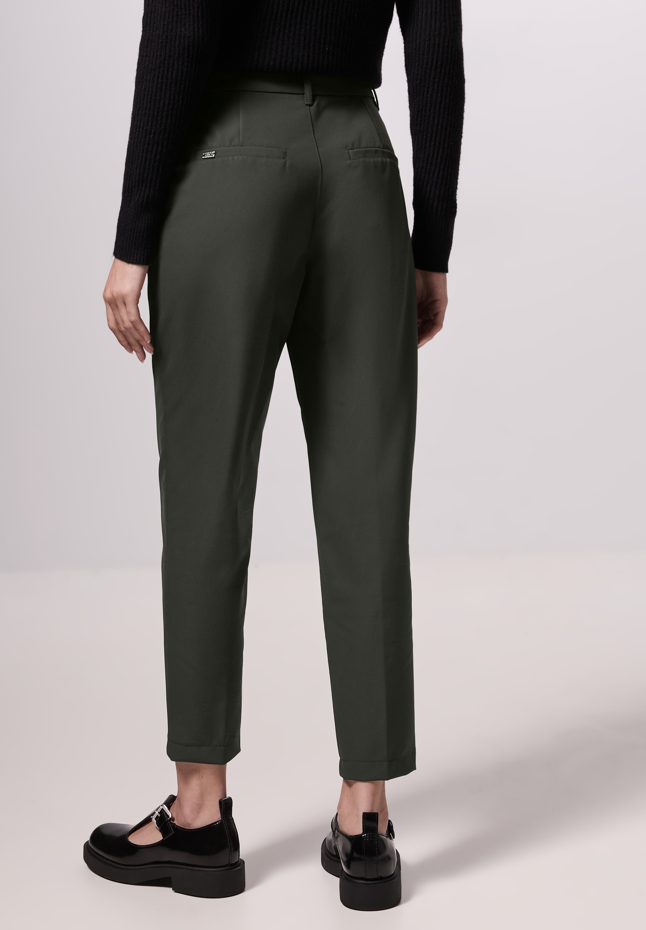 STREET ONE STUDIO Chinohose, High Waist