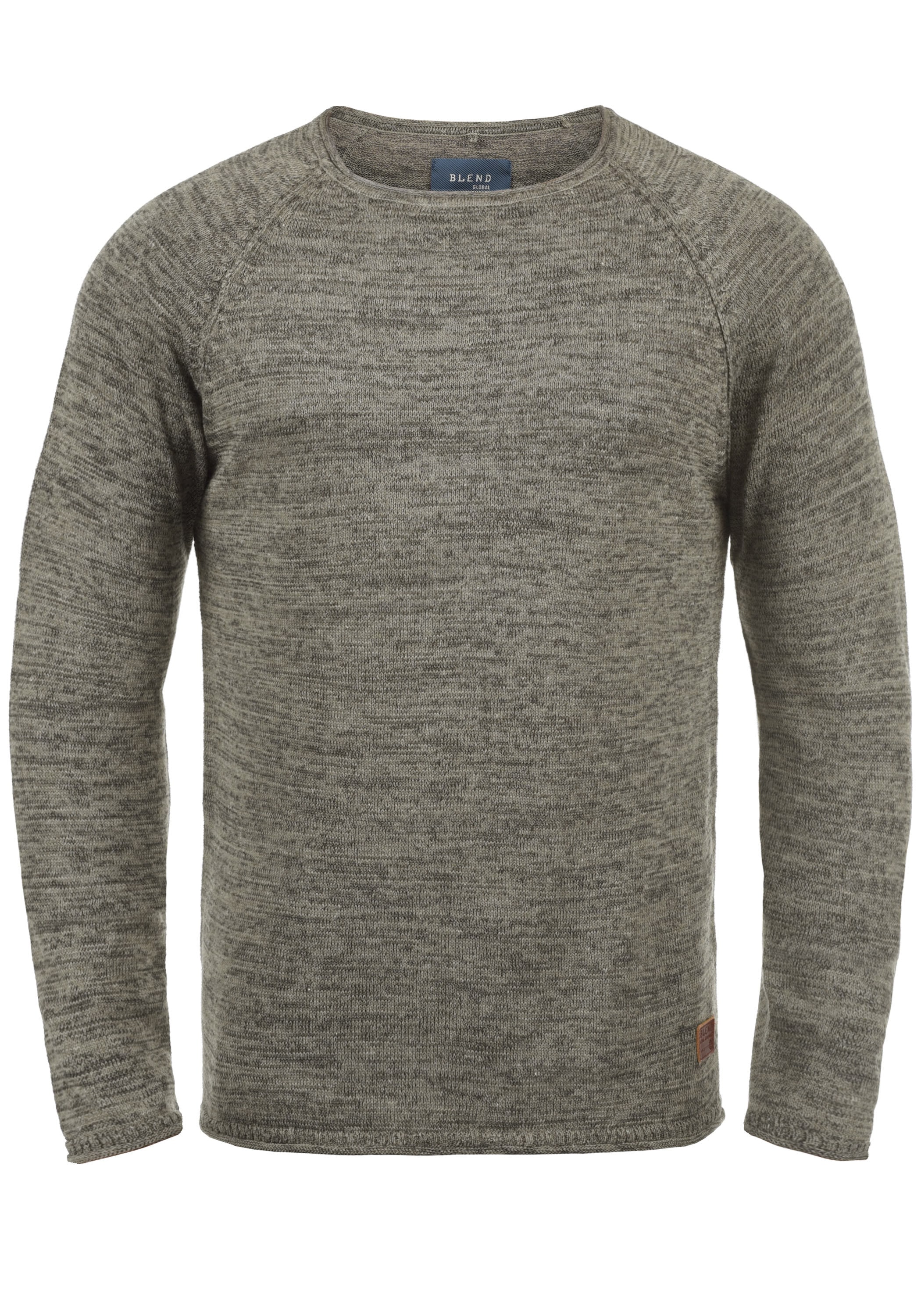 Blend Strickpullover "BHDan" Stilvoller Strickpullover mit aufgerollten Säu günstig online kaufen