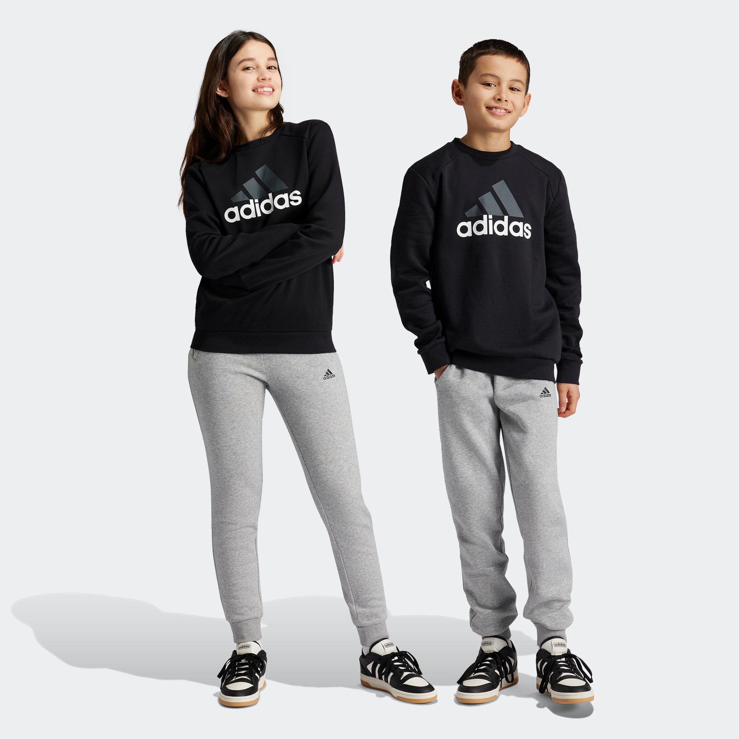 adidas Sportswear Trainingsanzug "ESSENTIALS BIG LOGO KIDS JOGGINGANZUG", (2 tlg.)