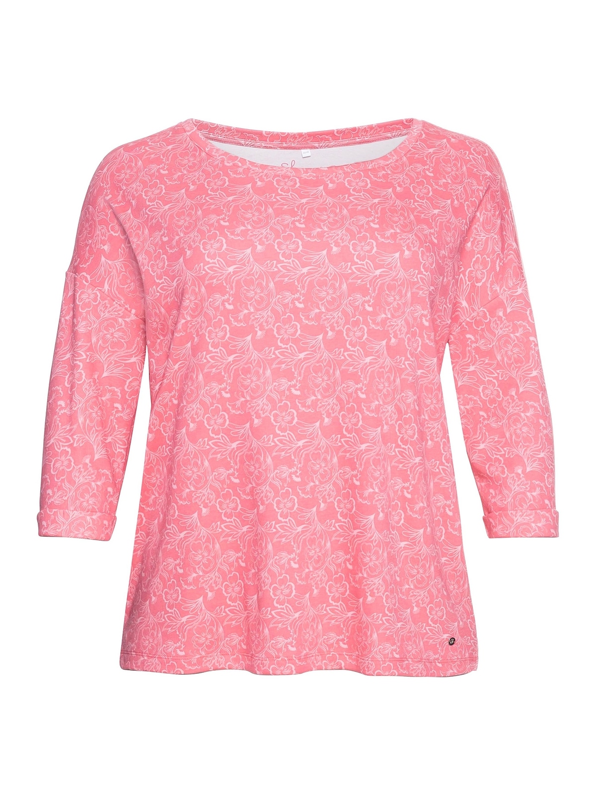 Sheego Sweatshirt »Große Größen«, in legerer Oversized-Form, aus Baumwoll-Modal-Mix