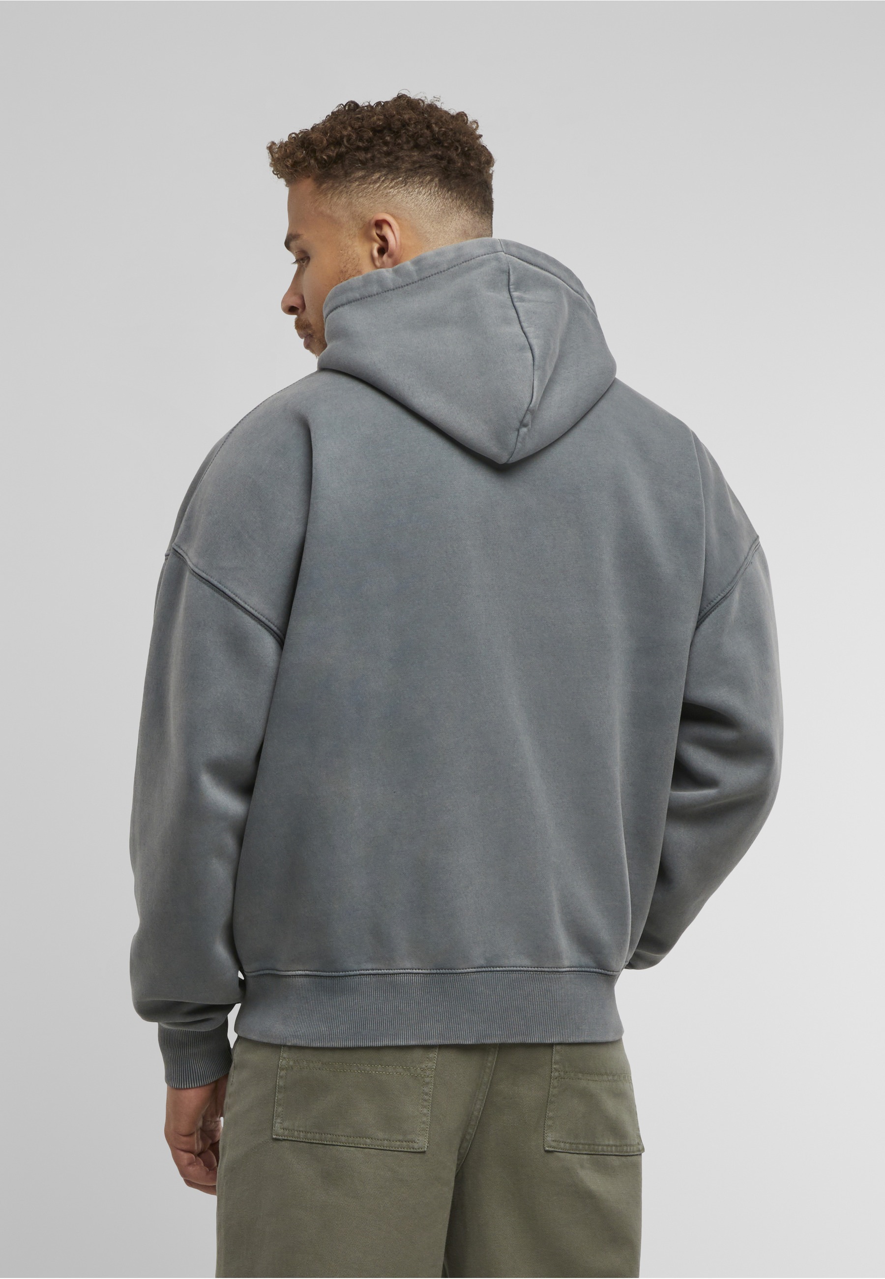 Dropsize Kapuzenpullover "Dropsize SUPER HEAVY OVERSIZE LOGO ZIP HOODIE" 1 günstig online kaufen