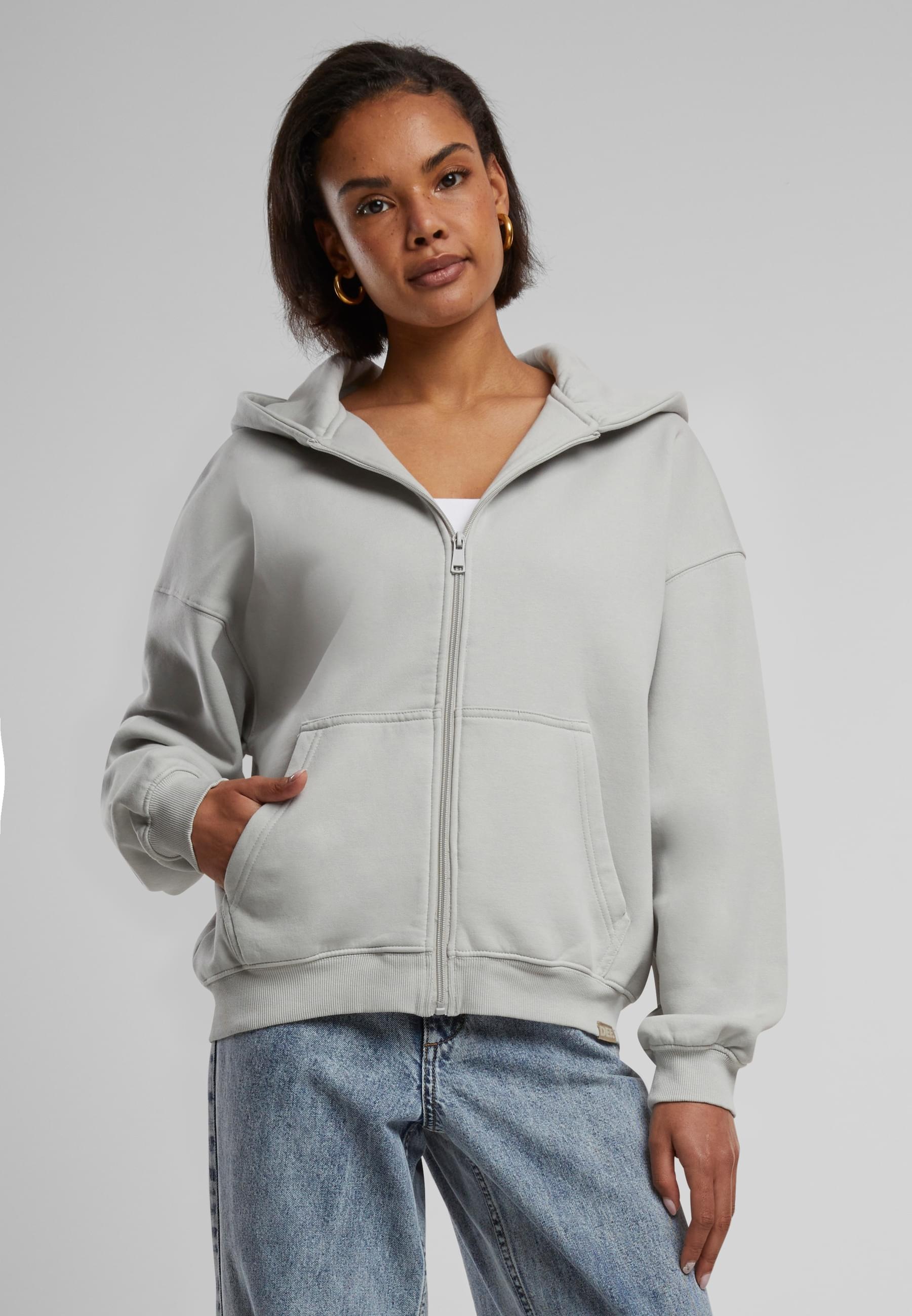 DEF Sweatjacke »DEF Damen DEF Zip Hoody«