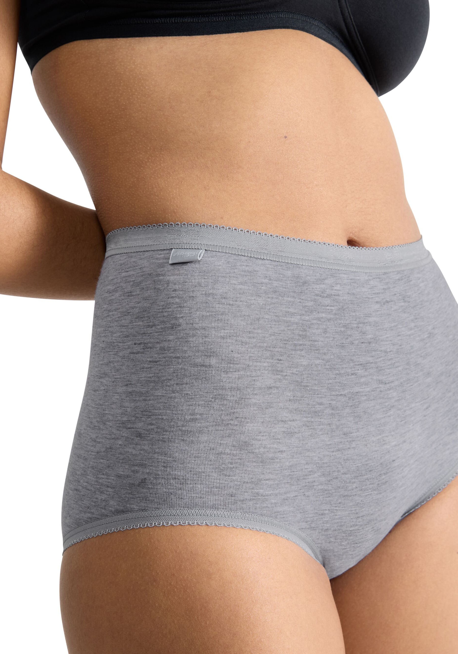 sloggi Slip »Basic+ Maxi C4P«, (4er Pack), perfekter Sitz