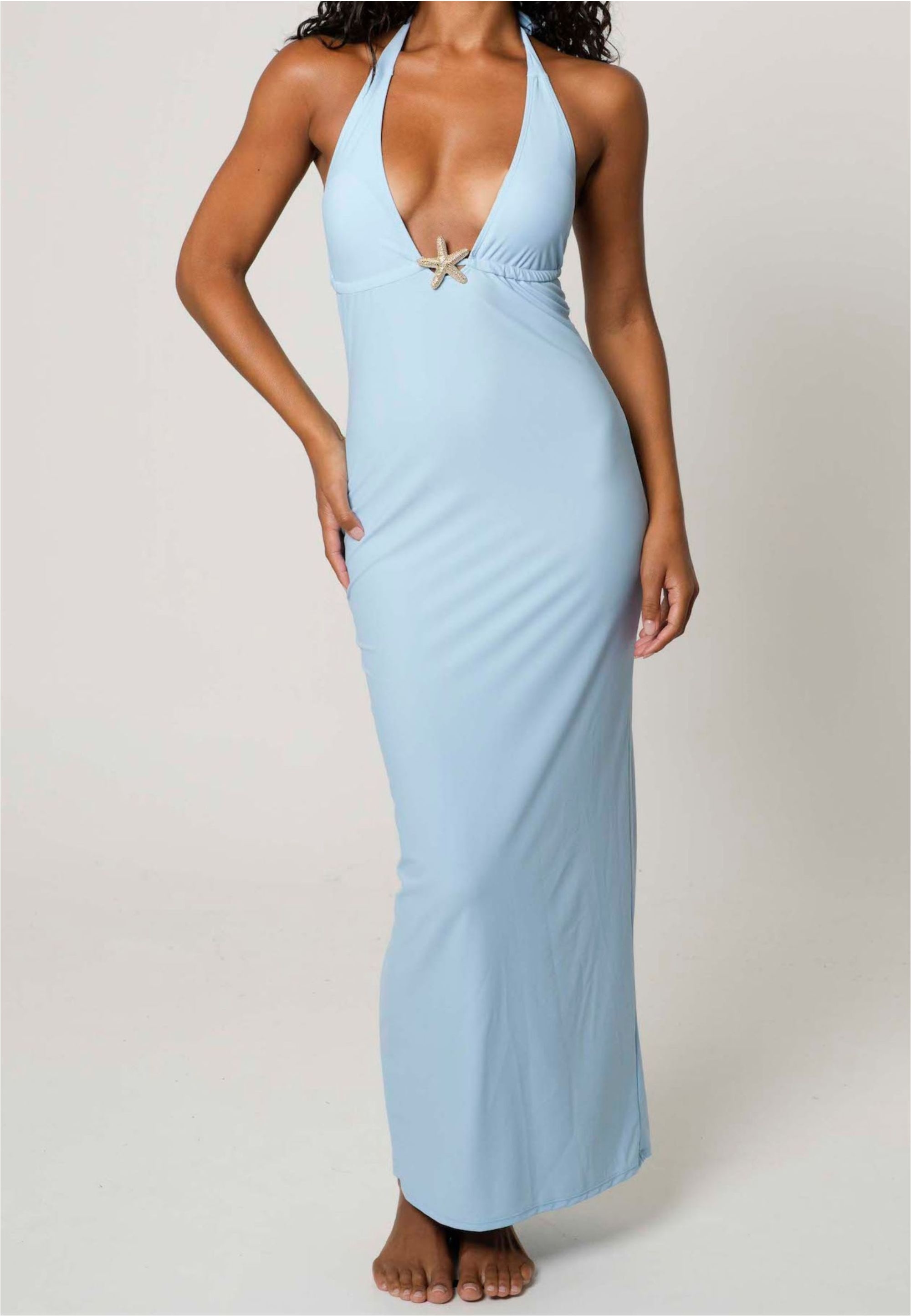 Moda Minx Jerseykleid, (1 tlg.), mit tollem Seestern-Element