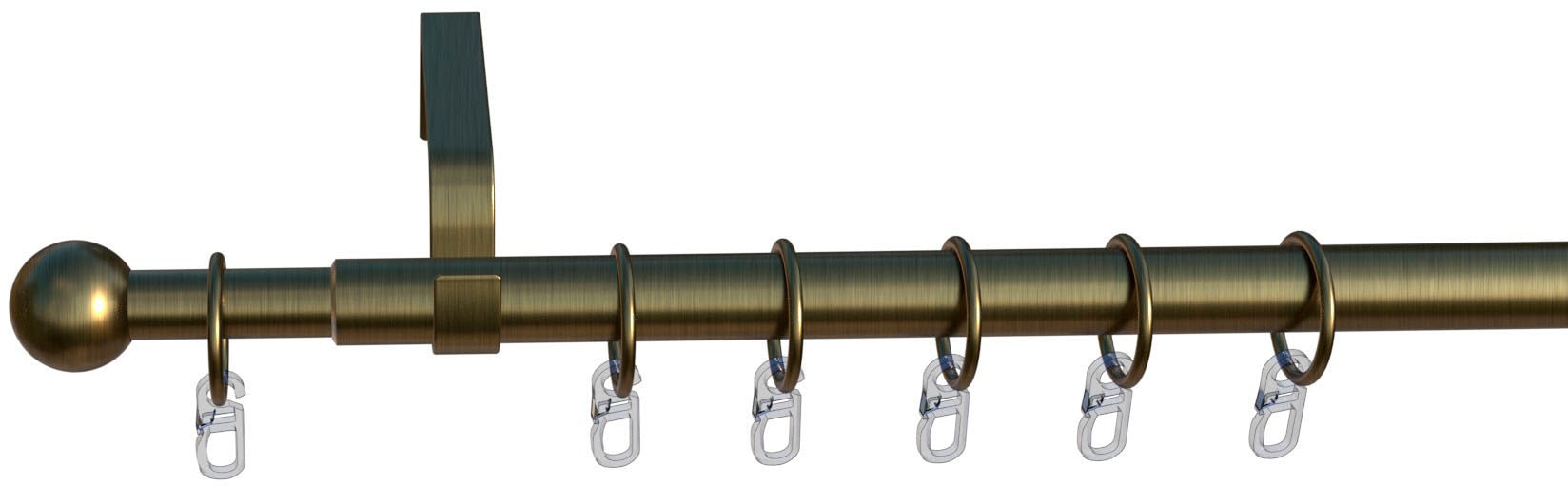 indeko Gardinenstange "Formentor" Ø 20 mm 1 läufig-läufig ausziehbar stufen günstig online kaufen