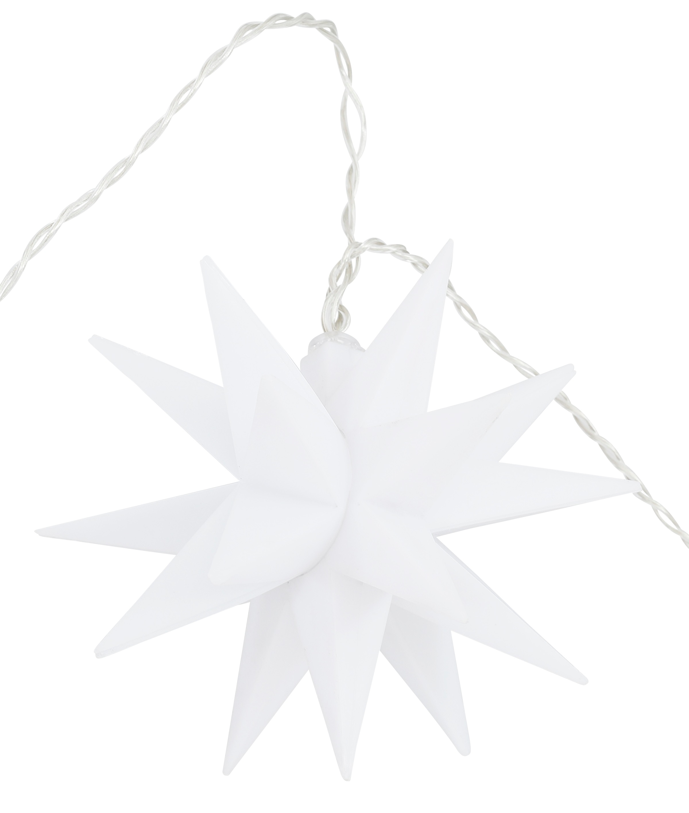 my home LED-Lichterkette »Felia, Weihnachtsdeko aussen«, mit 10 Sternen Ø  ca. 12 cm, inklusive Timer bestellen | BAUR