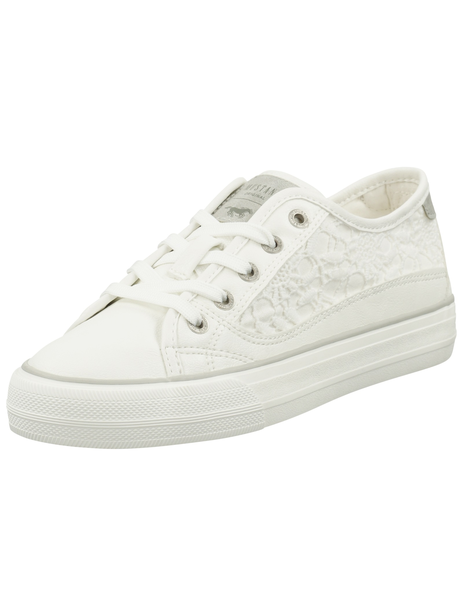 Mustang Shoes Sneaker "Mustang Shoes Sneaker Lederimitat/Textil" günstig online kaufen