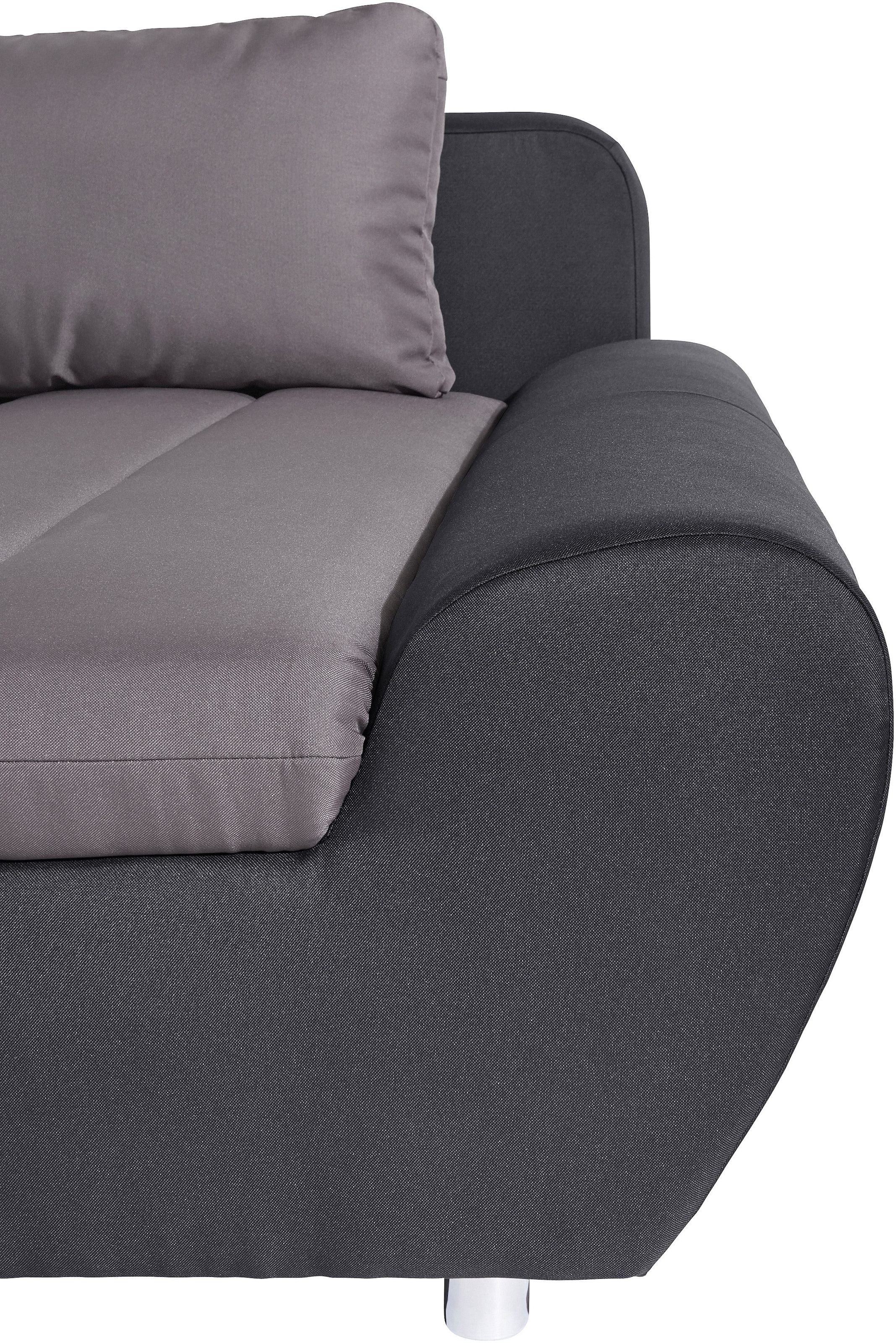 sit&more Wohnlandschaft »Bandos U-Form«, in 2 unterschiedlichen Größen, wahlweise mit Bettfunktion + Bettkasten