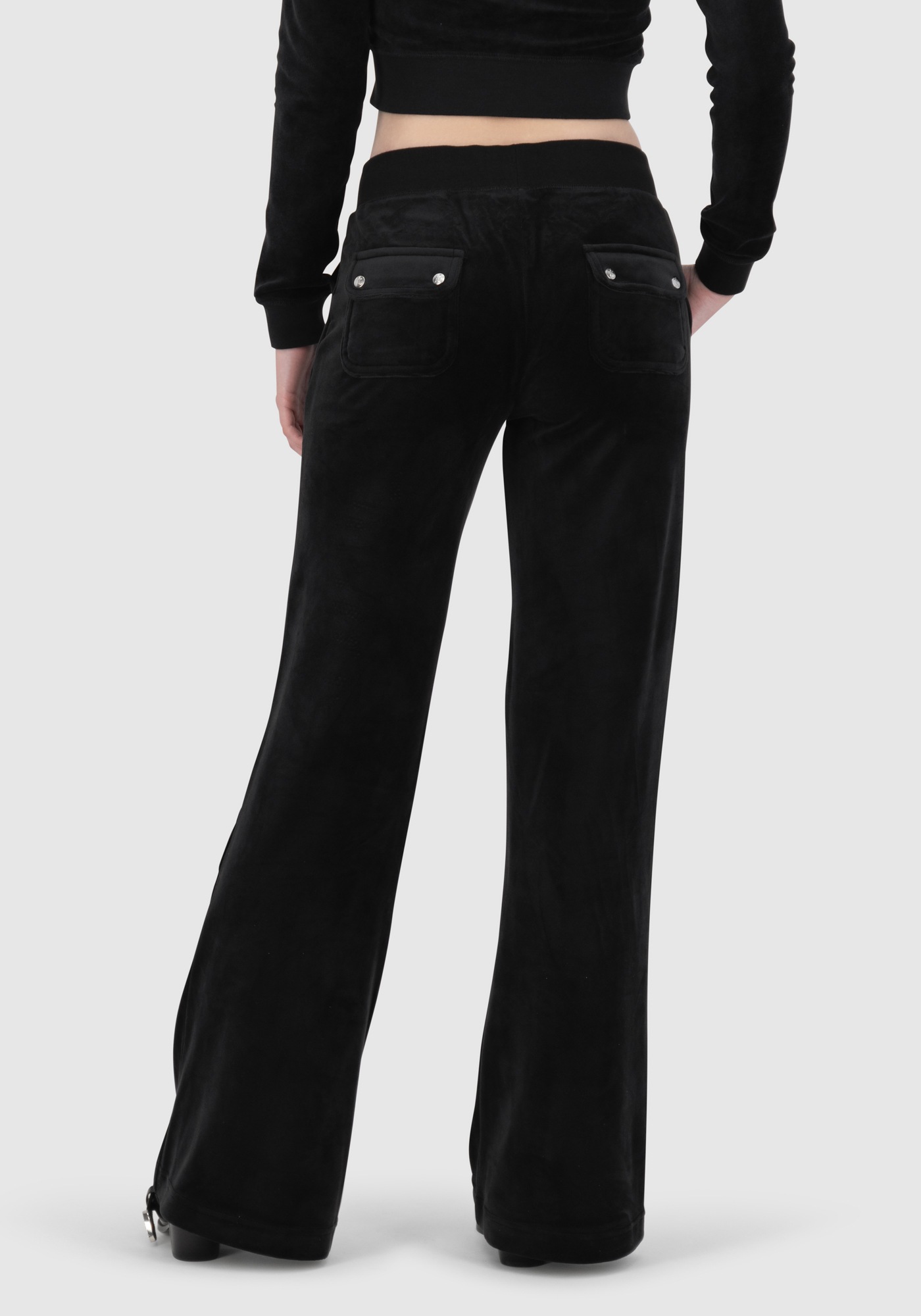 Juicy Couture Sweathose »LAYLA PANT JEWELLED Damen«, Trainingshose Damen, Sweathose, Velour, Jogginghose mit Glitzer, Sale