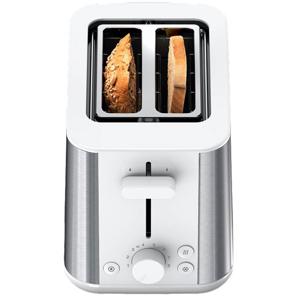 Braun Toaster »PurShine HT 1510 WH«, 2 kurze Schlitze, 900 W