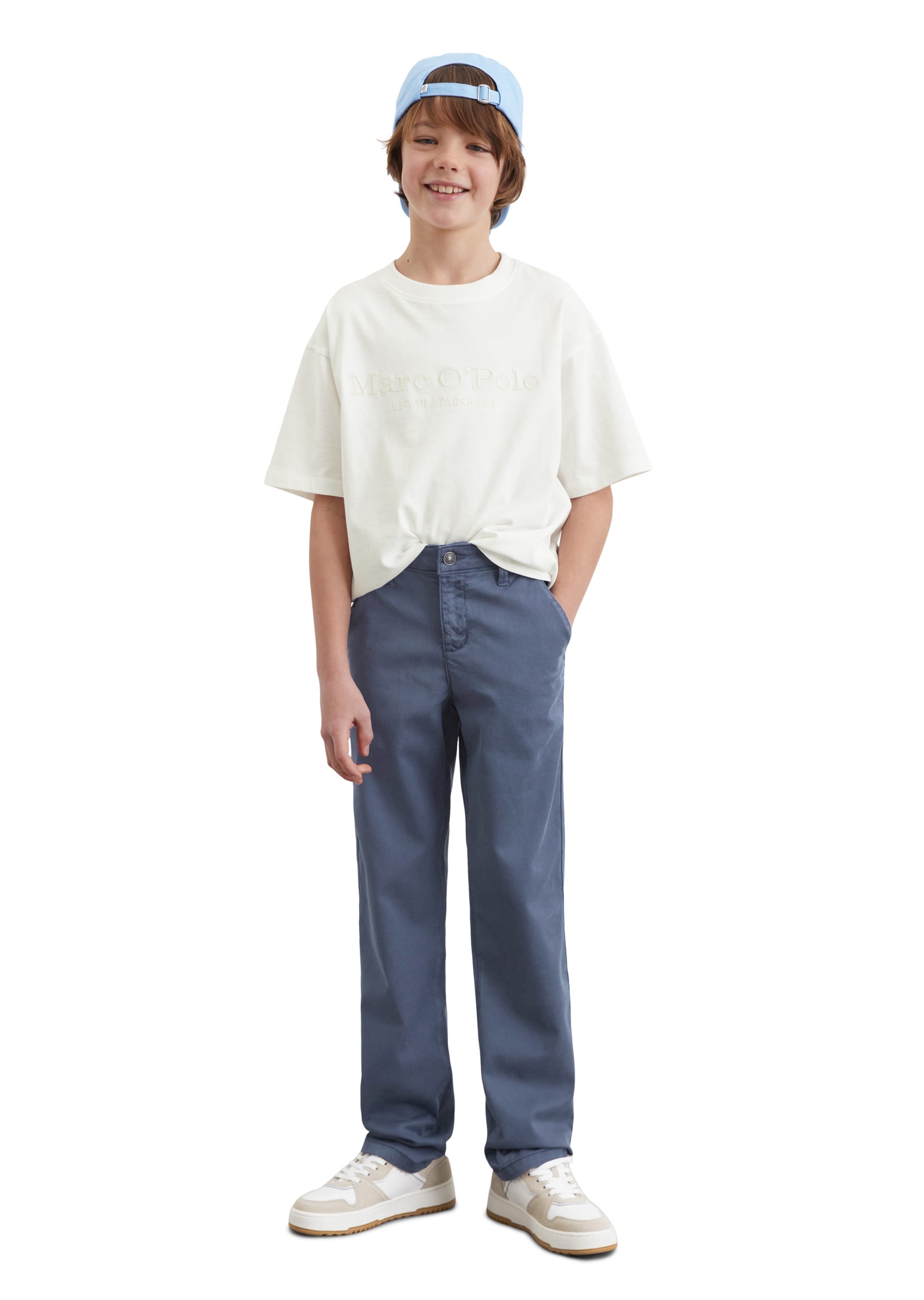 Marc O'Polo Chinohose »aus Bio-Baumwoll-Mix«