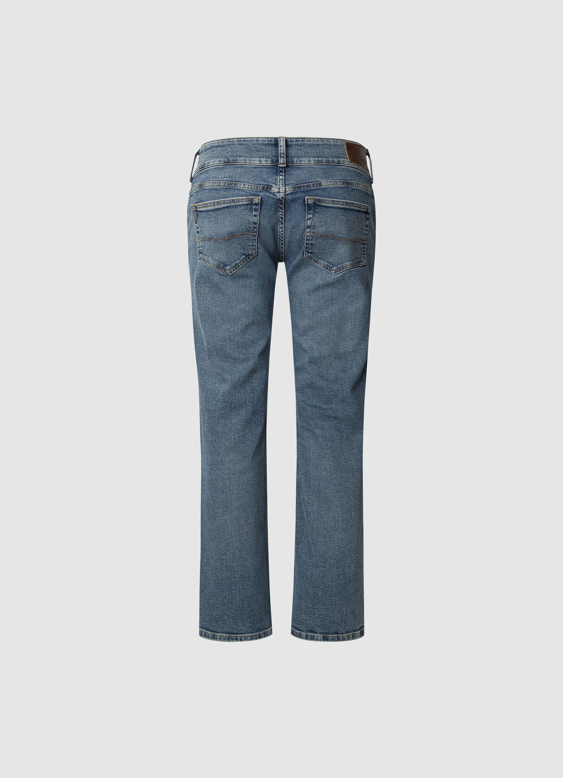 Pepe Jeans Gerade Jeans "STRAIGHT JEANS LW", mit doppeltem Knopfverschluss günstig online kaufen