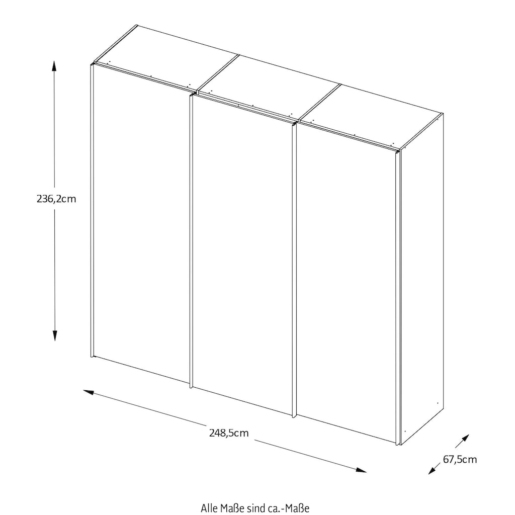 STAUD Schwebetürenschrank »Sinfonie Plus«