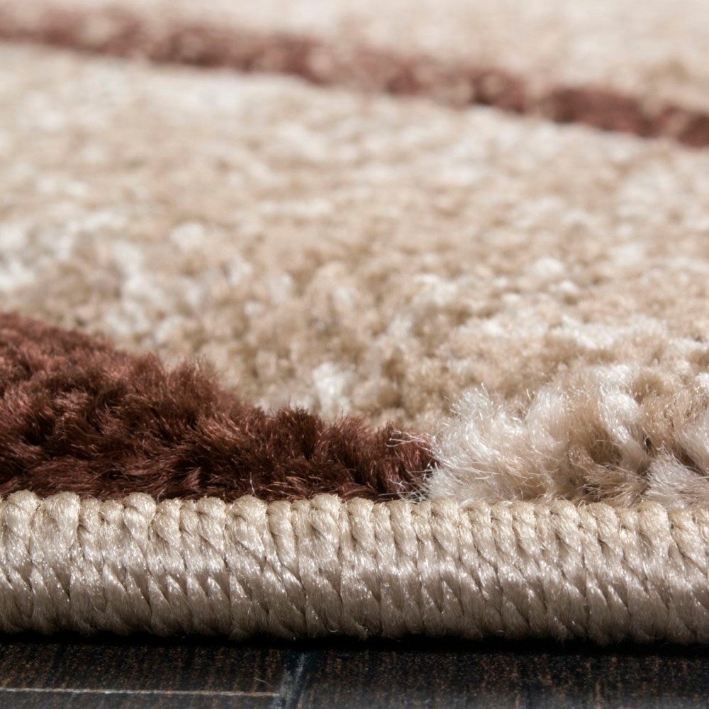 Thumbnail - Paco Home Teppich "Brillance 758" rechteckig 14 mm Höhe Kurzflor, modernes geometrisches Design, auch als Läufer