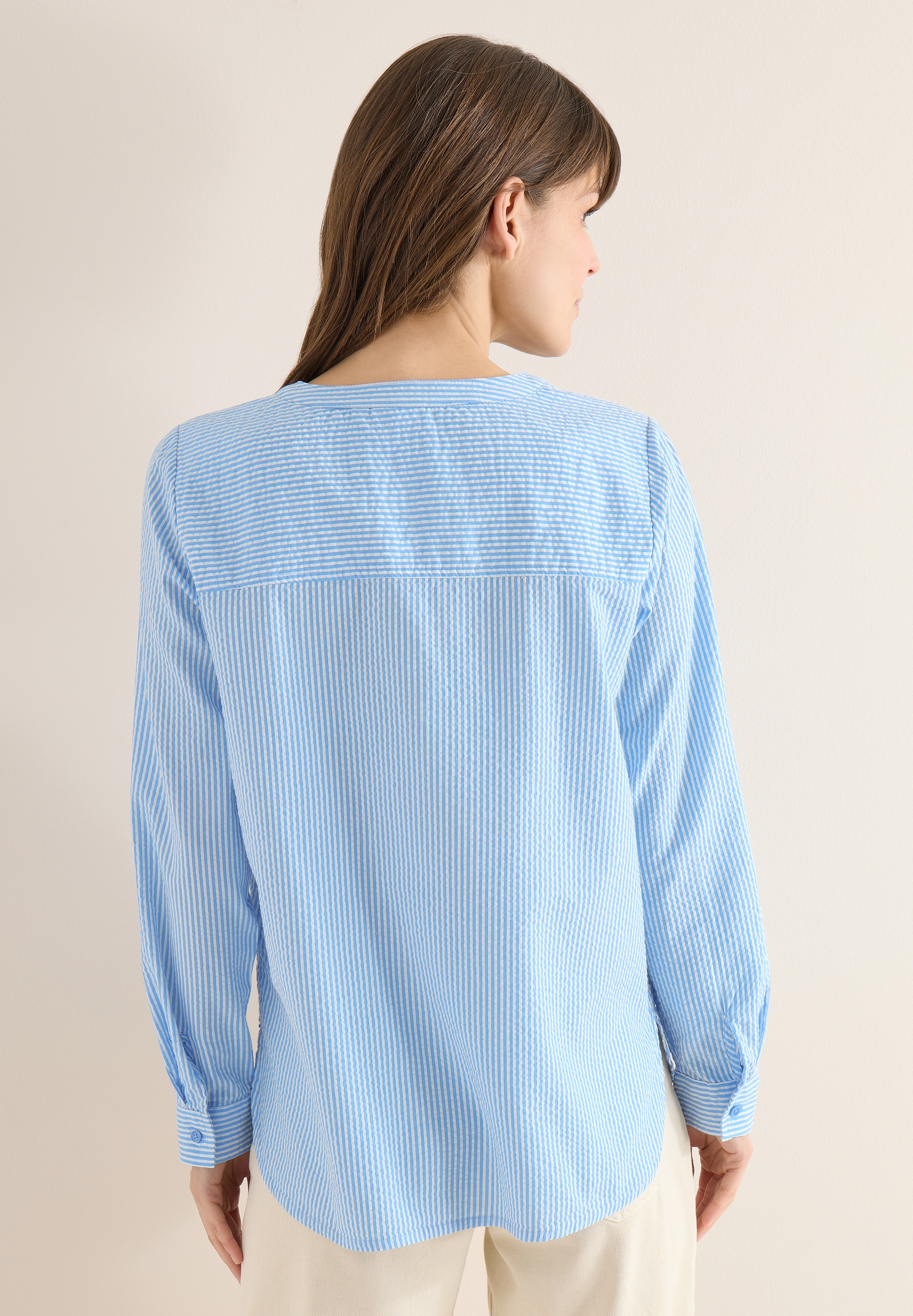 Cecil Langarmbluse Knopf