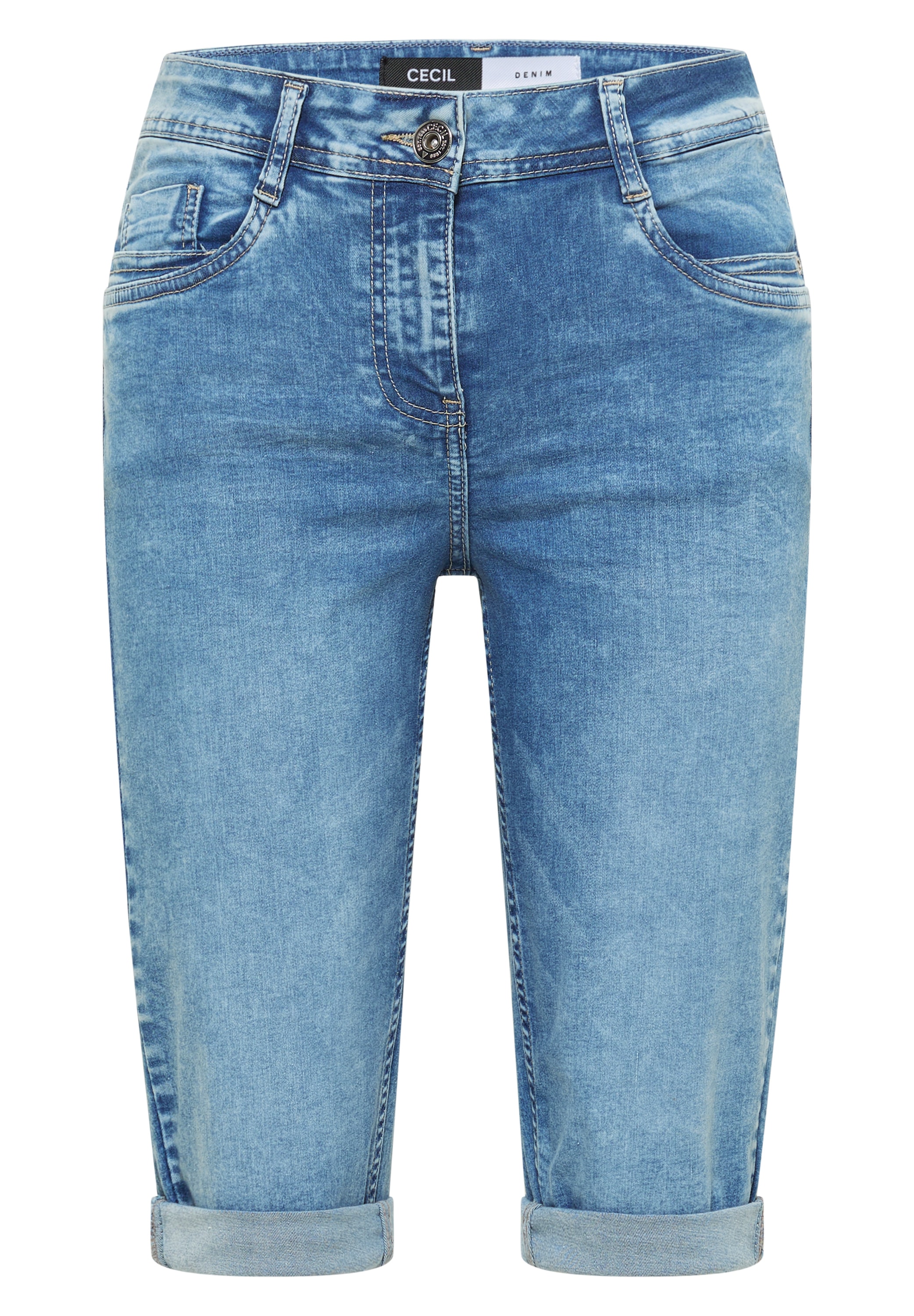 Cecil Slim-fit-Jeans High Waist