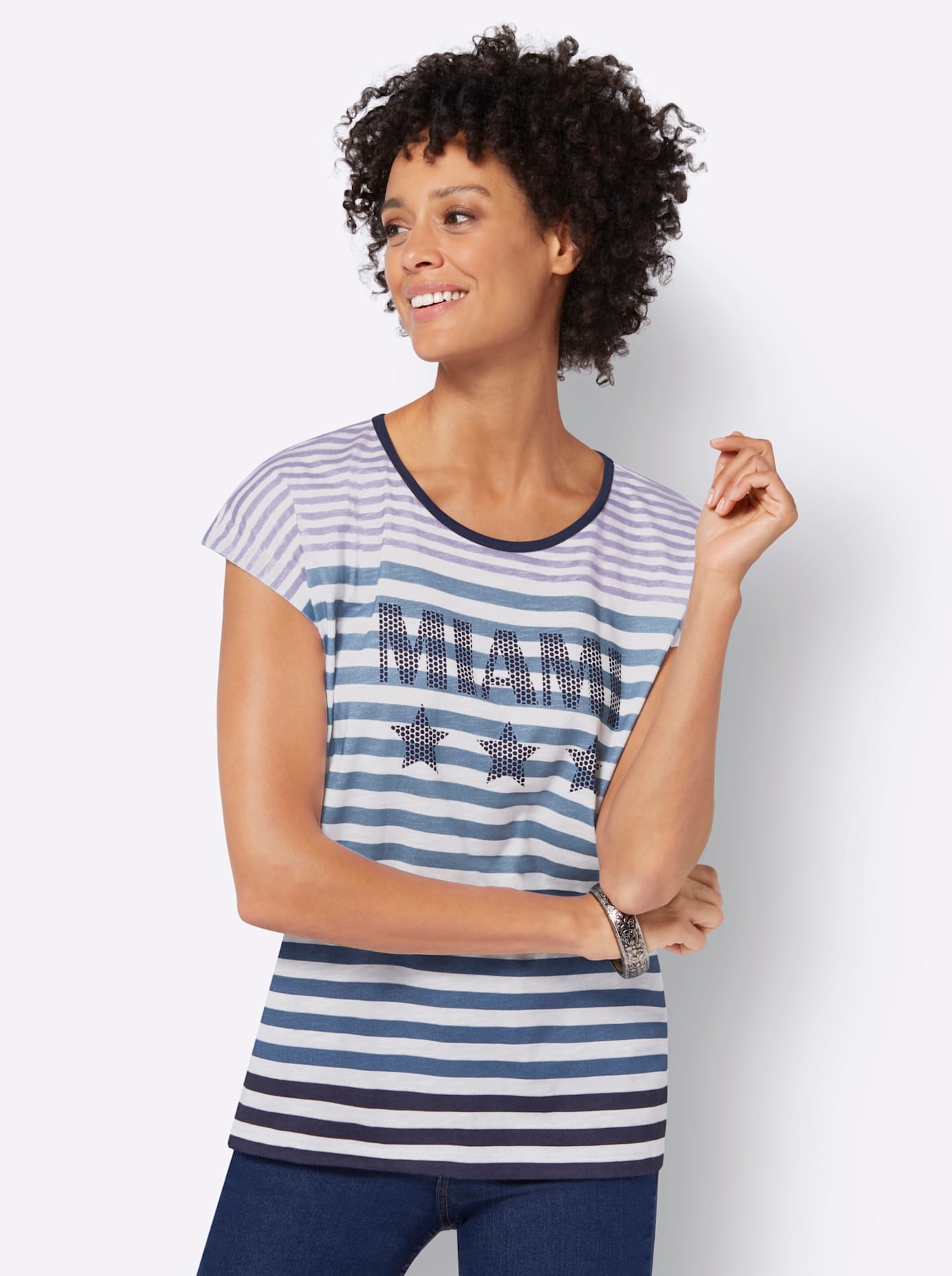 Casual Looks Kurzarmshirt "Shirt", (1 tlg.) günstig online kaufen