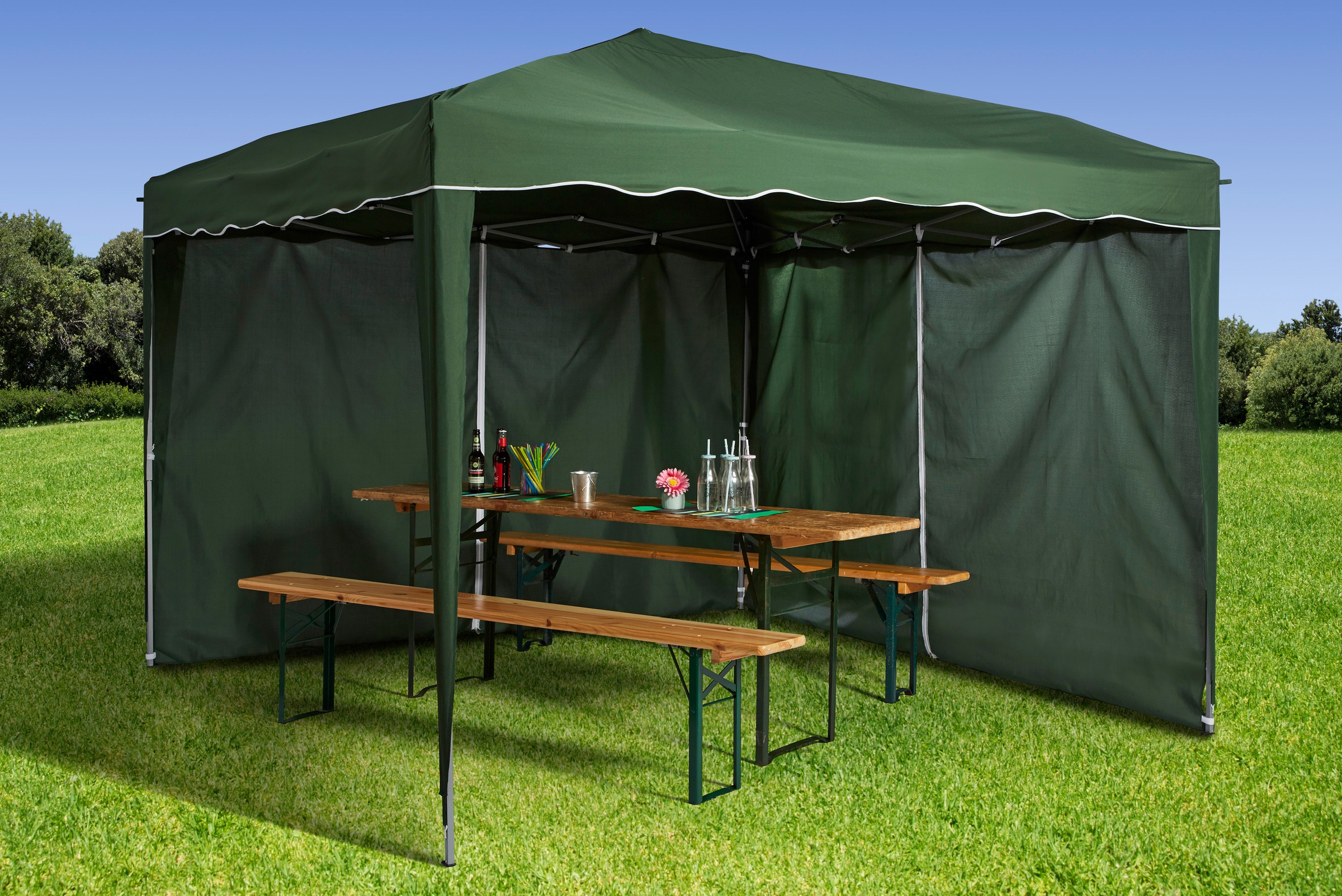 KONIFERA Pavillonseitenteil "Faltpavillon", (Set) günstig online kaufen