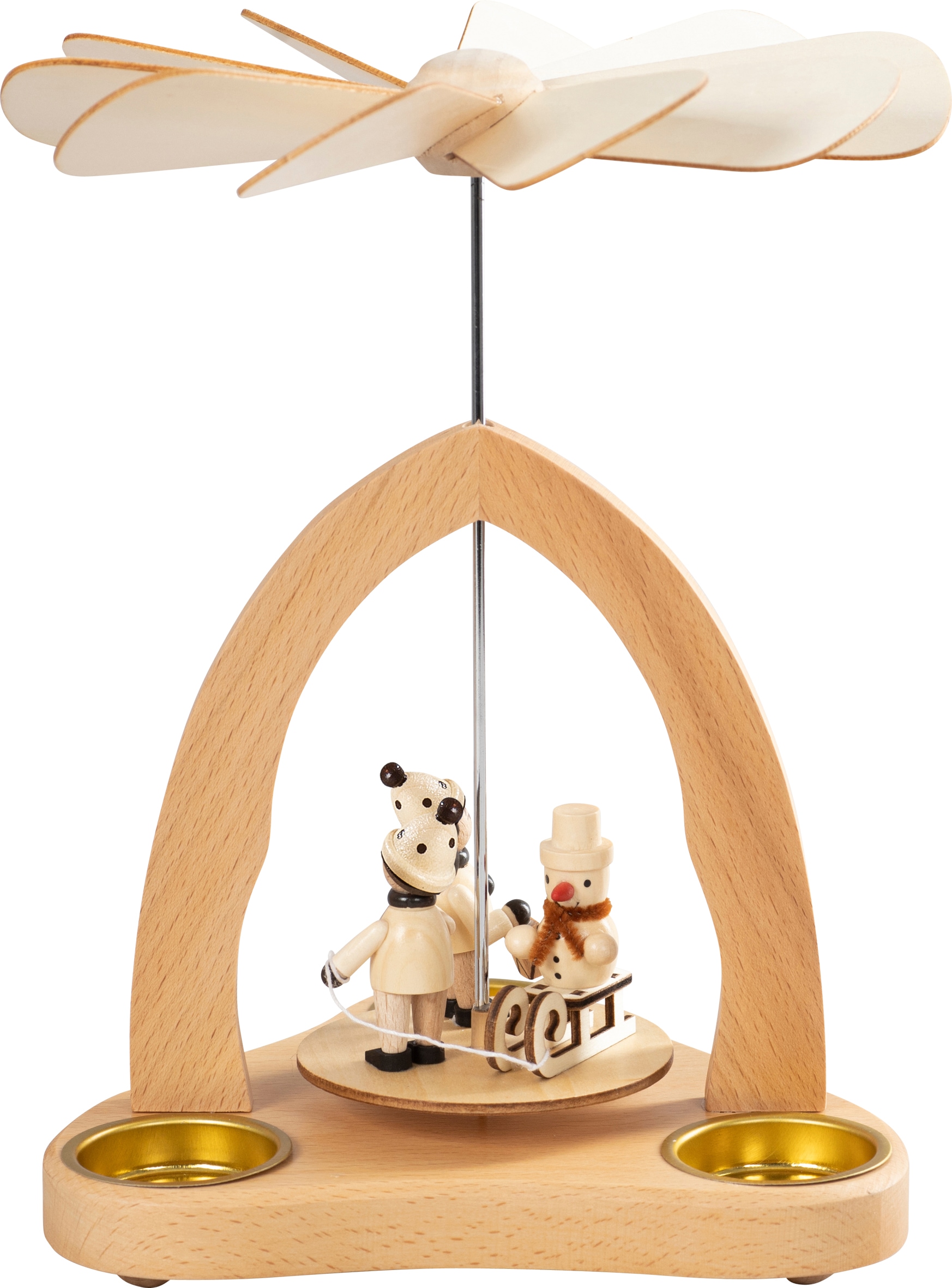 SAICO Original Weihnachtspyramide "Tischpyramide, Winterkinder" natur, für günstig online kaufen
