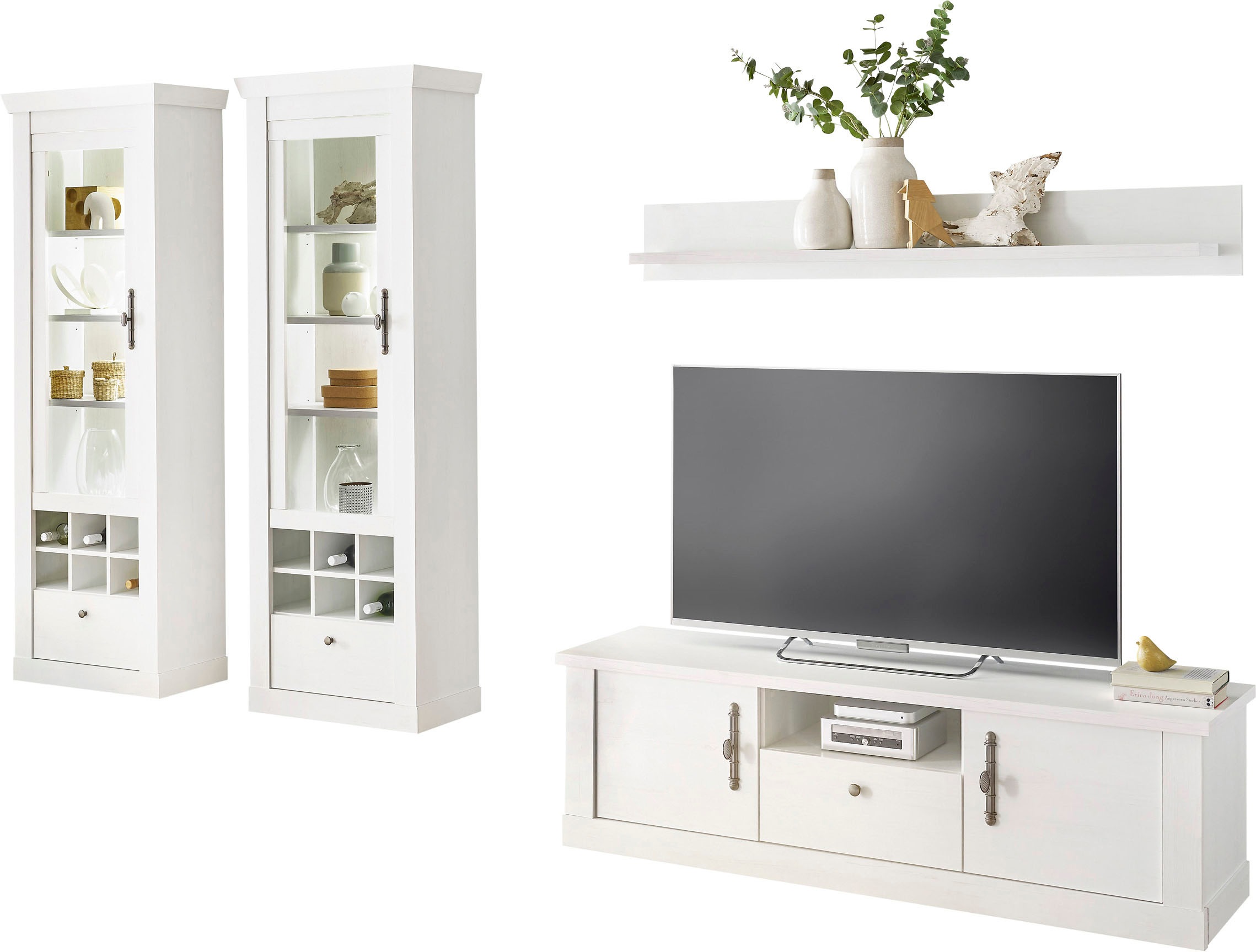 Home affaire Wohnwand "RAVENNA" 4 Stk. tlg. günstig online kaufen