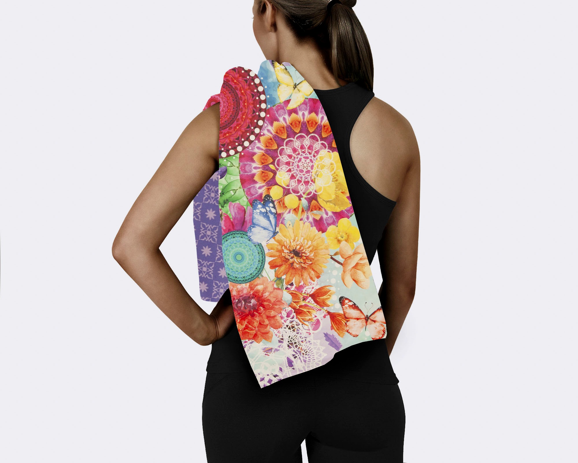 hip Sporthandtuch "Vitori" Mikrofaser, 50x100, Schnelltrocknend, Reise, Spo günstig online kaufen