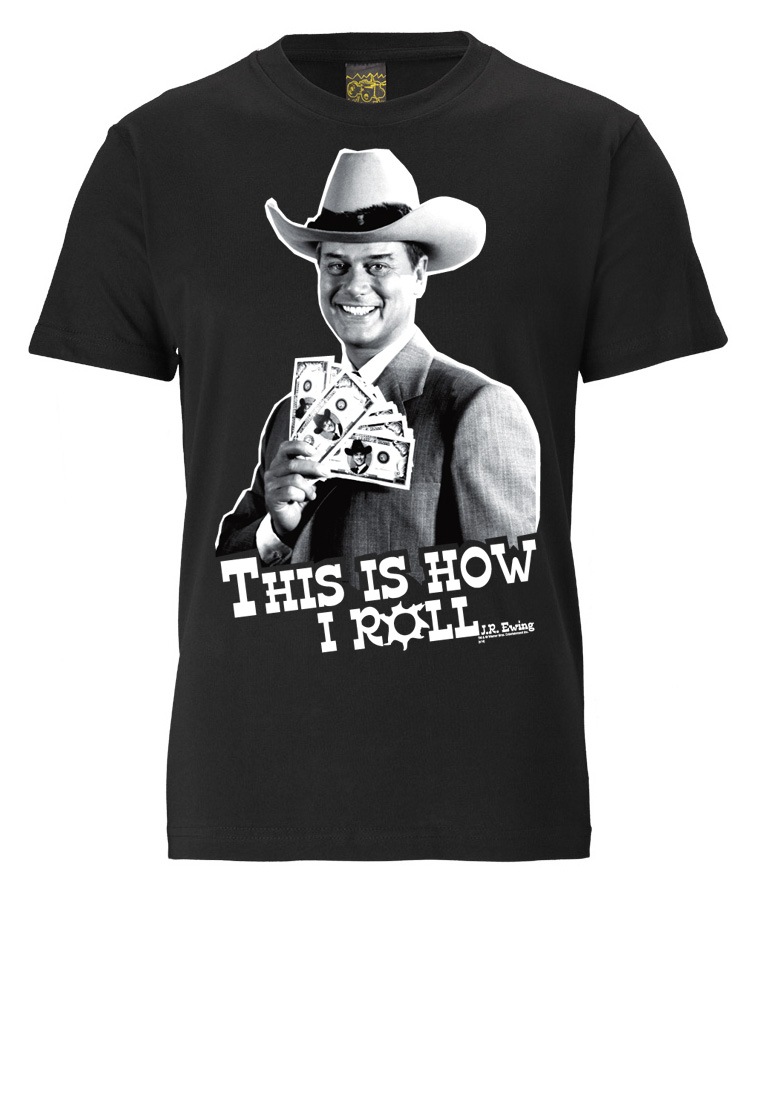 LOGOSHIRT T-Shirt, mit J.R. Ewing-Frontdruck
