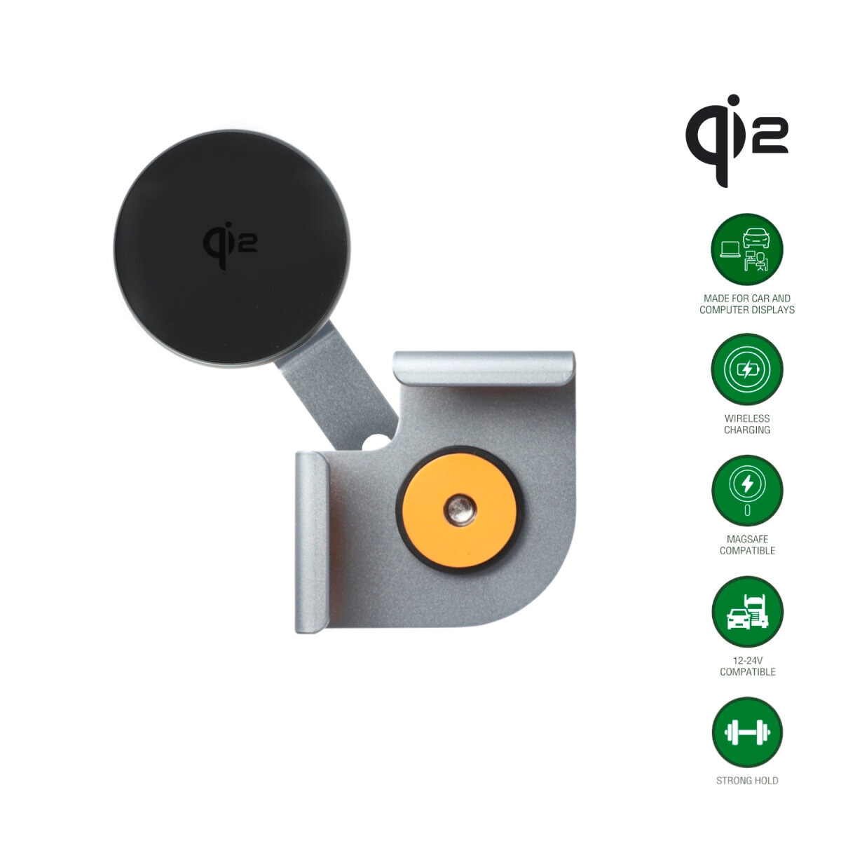 4smarts Wireless Charger »Qi2 Screen Mount«