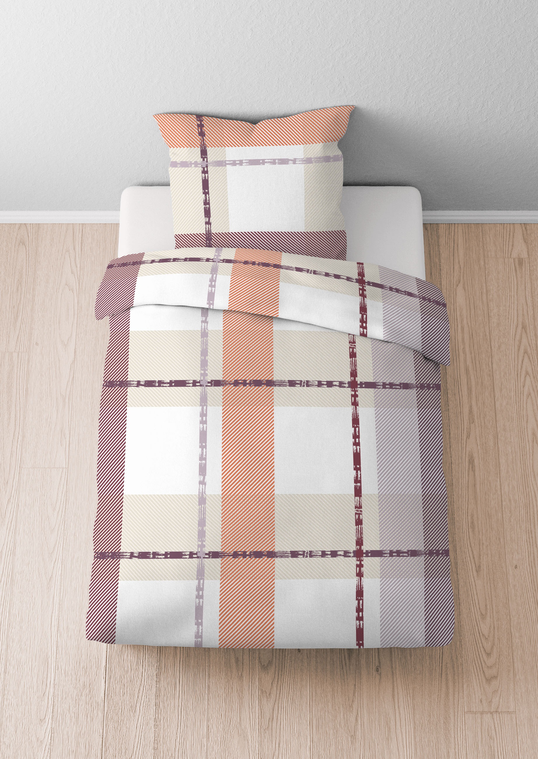 Castell - Markenbettwäsche Bettwäsche "0380746" 2 Stk. Nicki, kuschelig + f günstig online kaufen