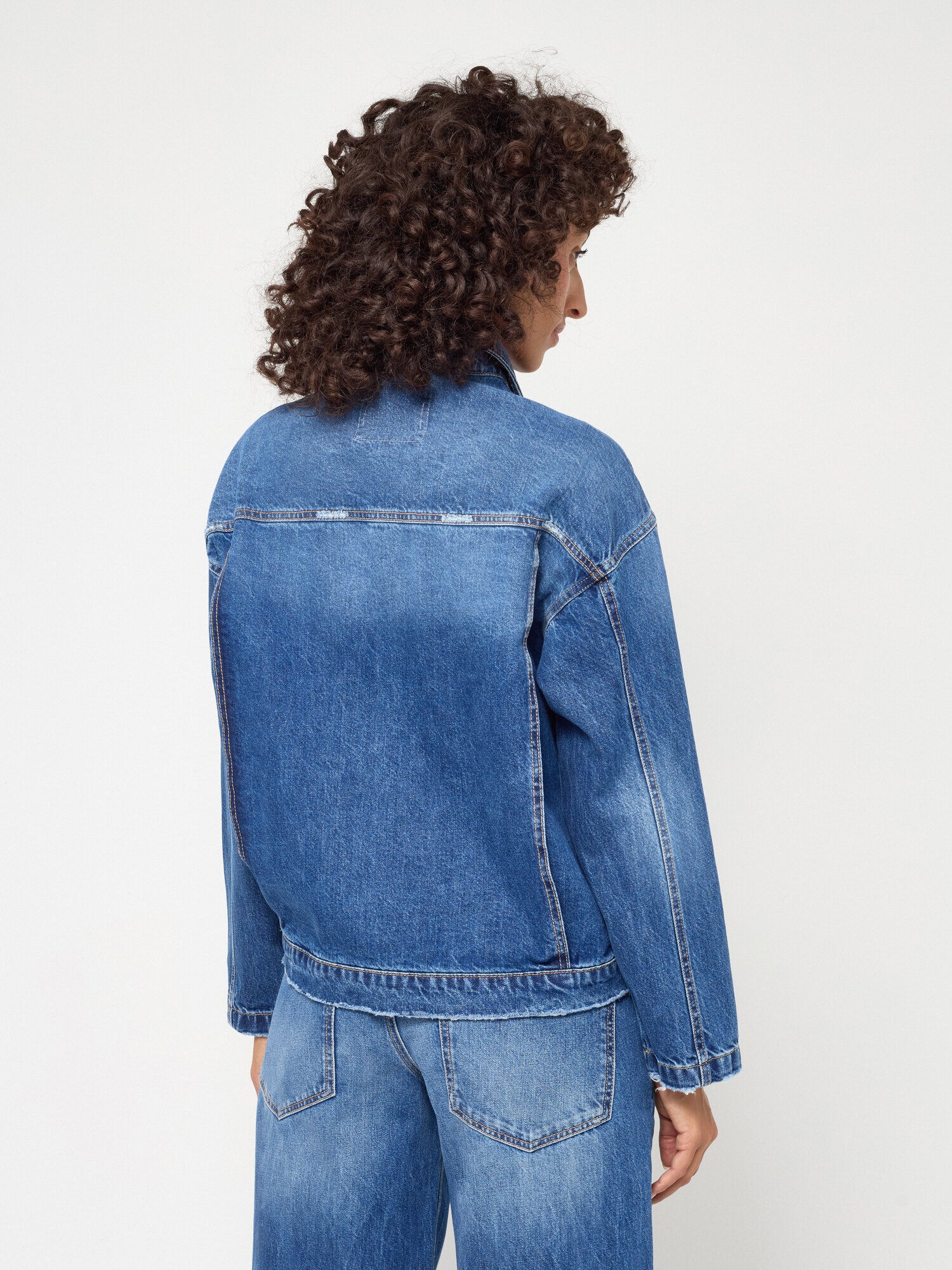 GANG »94ZORA JACKET« ohne Kapuze mit Hemdkragen