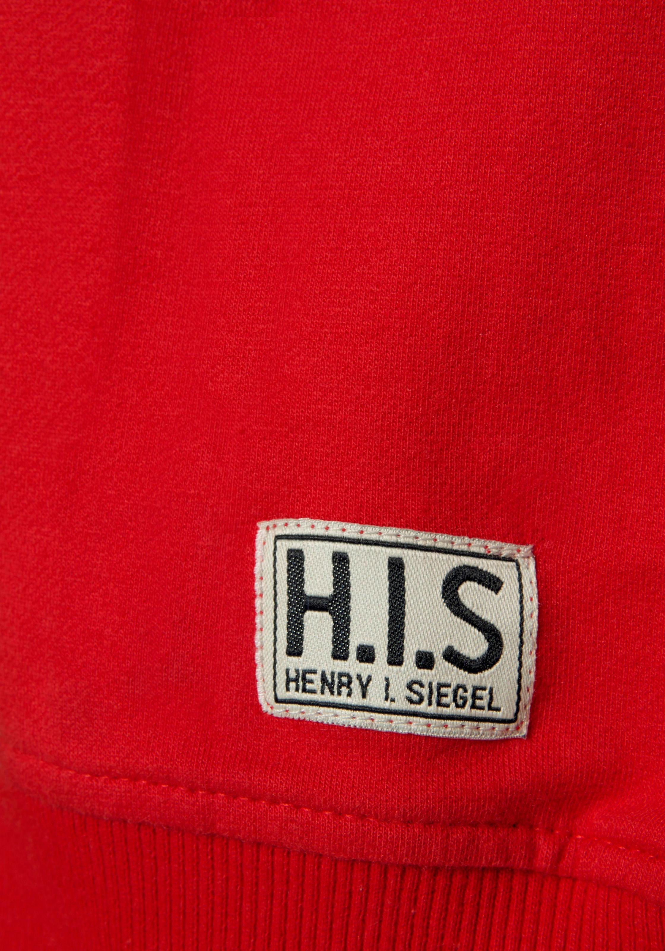 H.I.S Sweatshirt, mit gestreiftem Tape, Loungewear, Loungeanzug
