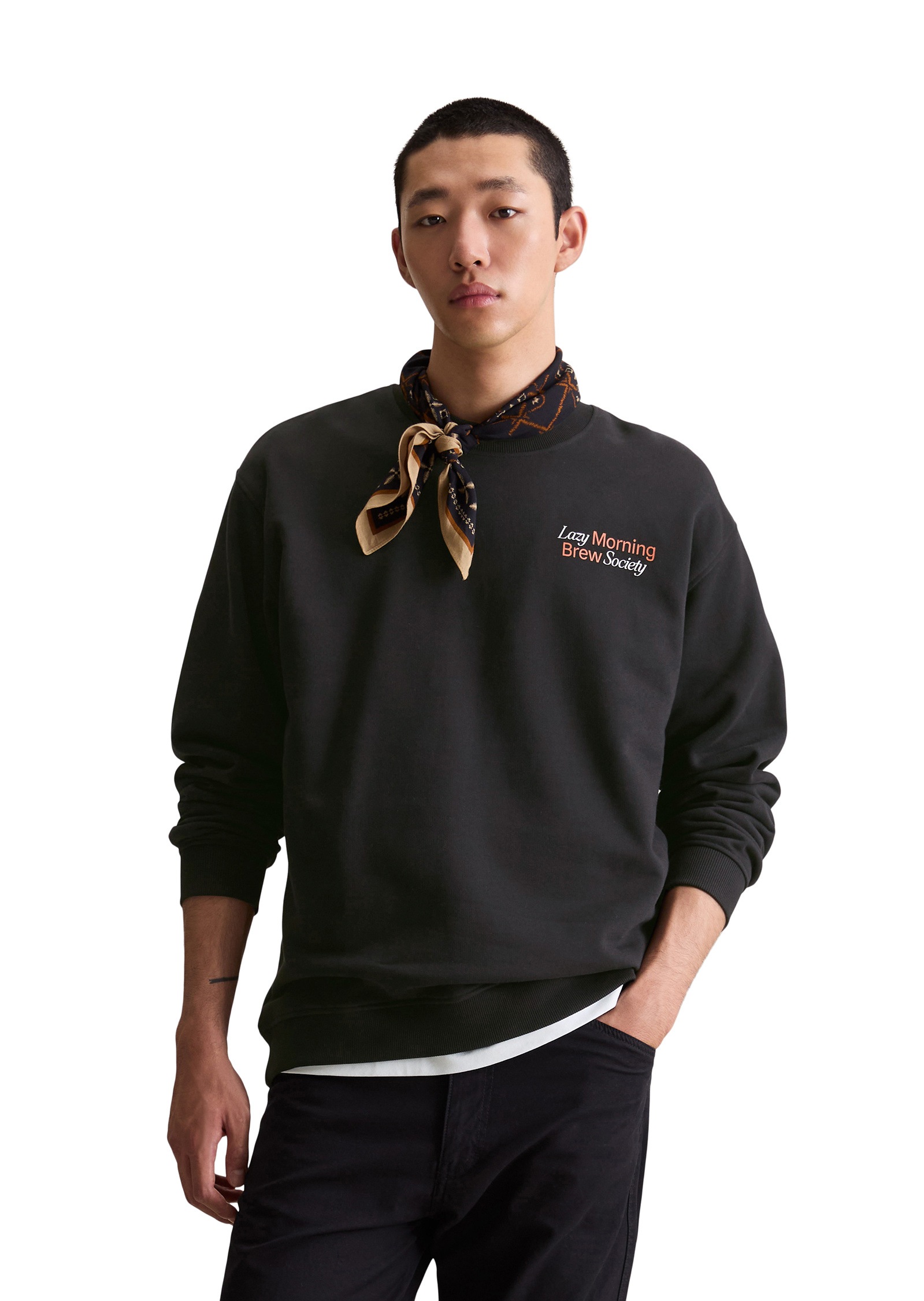 Marc OPolo DENIM Sweatshirt "mit lässigem Rückenprint" günstig online kaufen