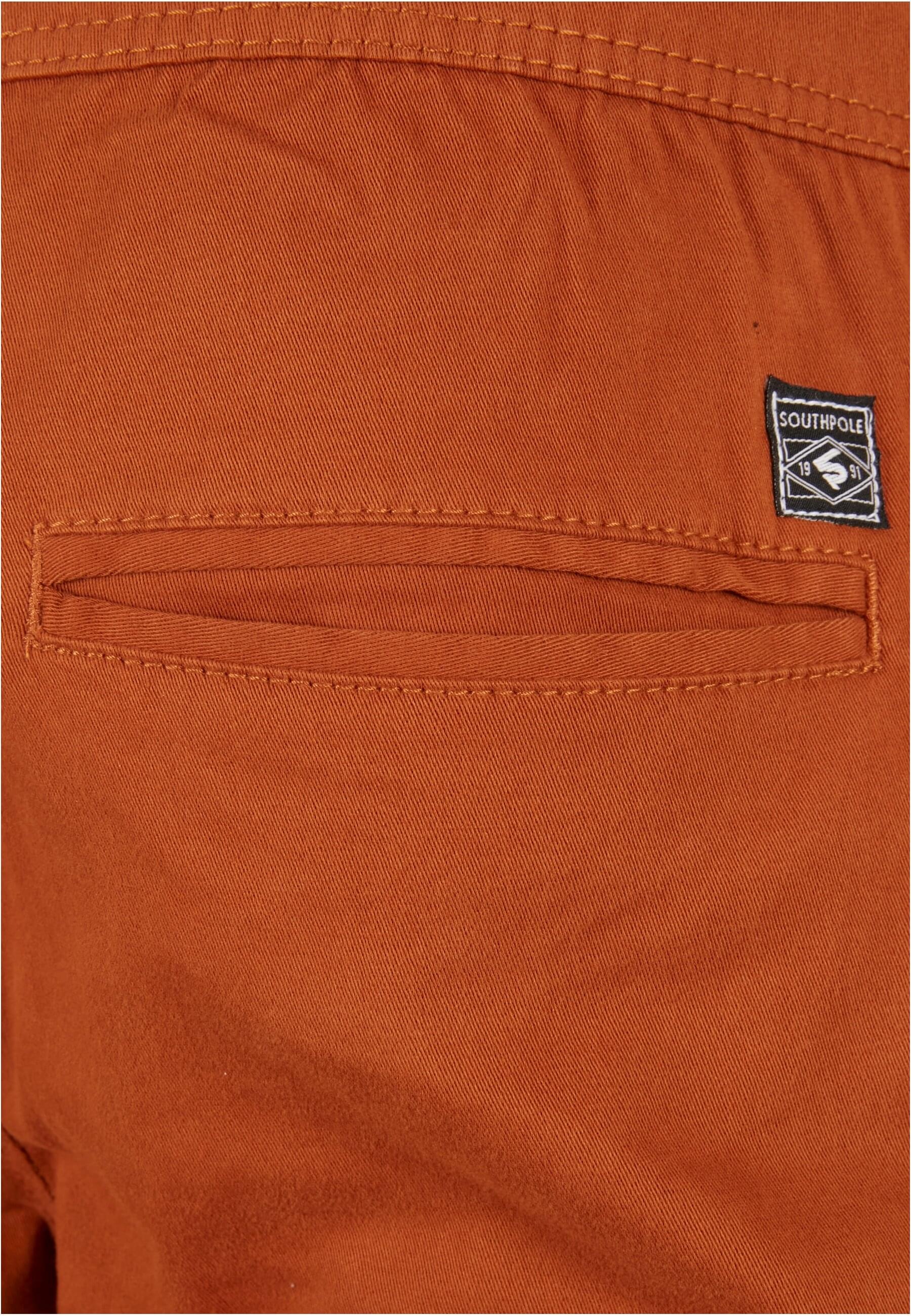 Southpole Stoffhose »Southpole Herren Cargo Jogger W/ Zipper & D-Ring«, (1 tlg.)