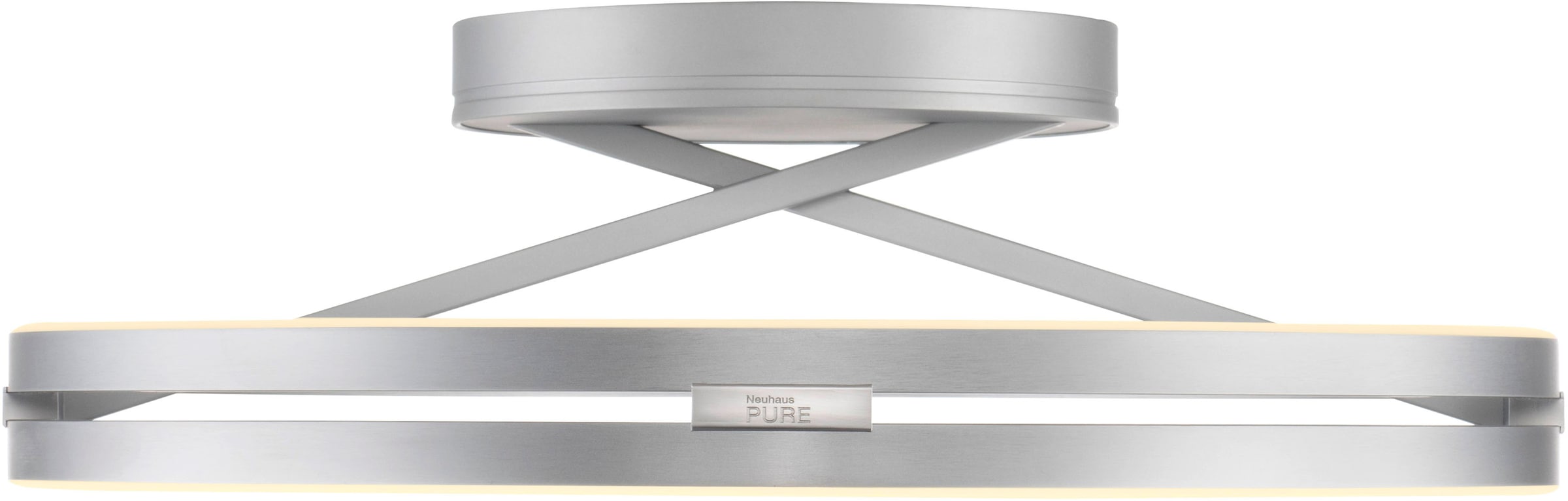 Neuhaus PURE LED Deckenleuchte »PURE Loop« LED-Board 1 Stk. warmweiß - kaltweiß Dimmbar über Fernbedienung, CCT, separat steuerbar