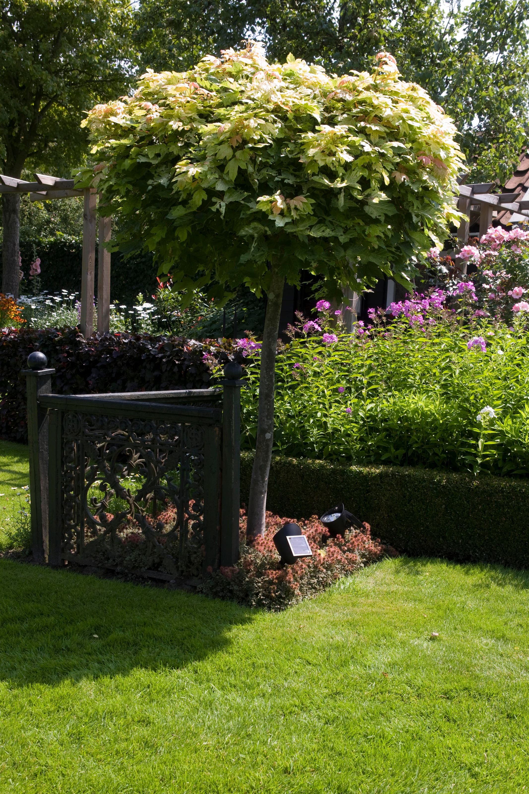 LUXFORM Gartenstrahler "Solar-Gartenleuchten - Lazise - 2 Stück - Schwarz" günstig online kaufen