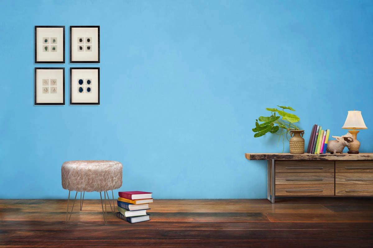 Kayoom Hocker "Mio 1, Fellhocker in modernem Design, runde Form mit Metallb günstig online kaufen