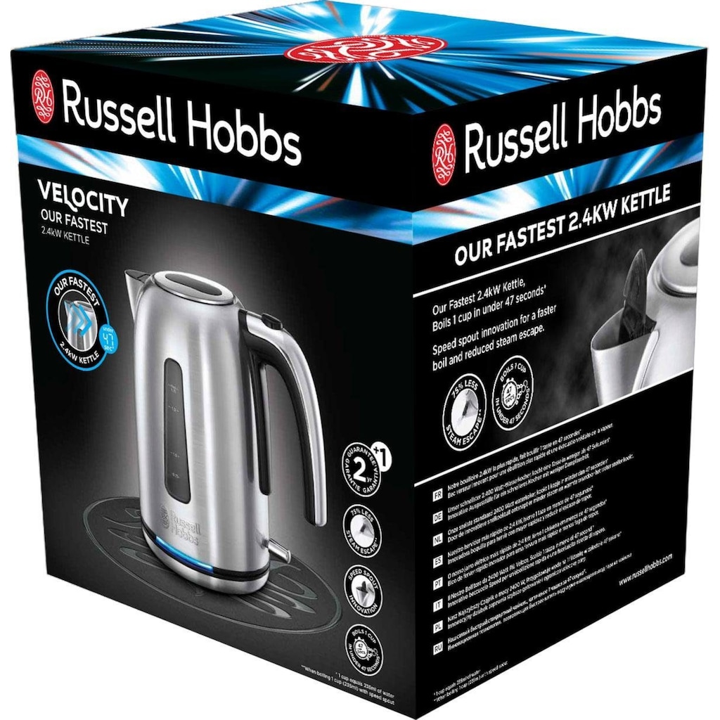 RUSSELL HOBBS Wasserkocher »Velocity 23940-70«, 1,7 l, 2400 W