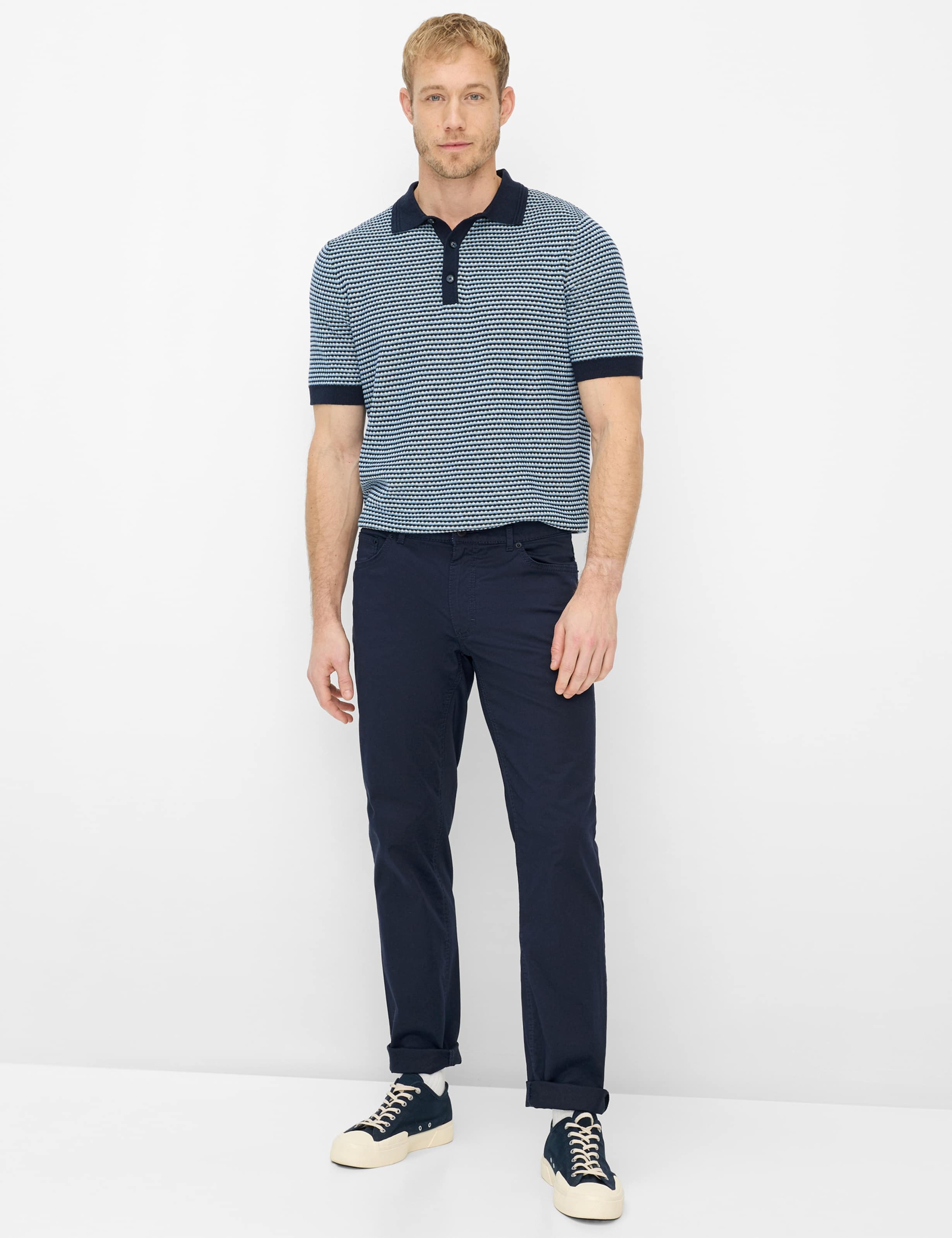 Brax Cooper 5-Pocket Trousers Navy 44 2