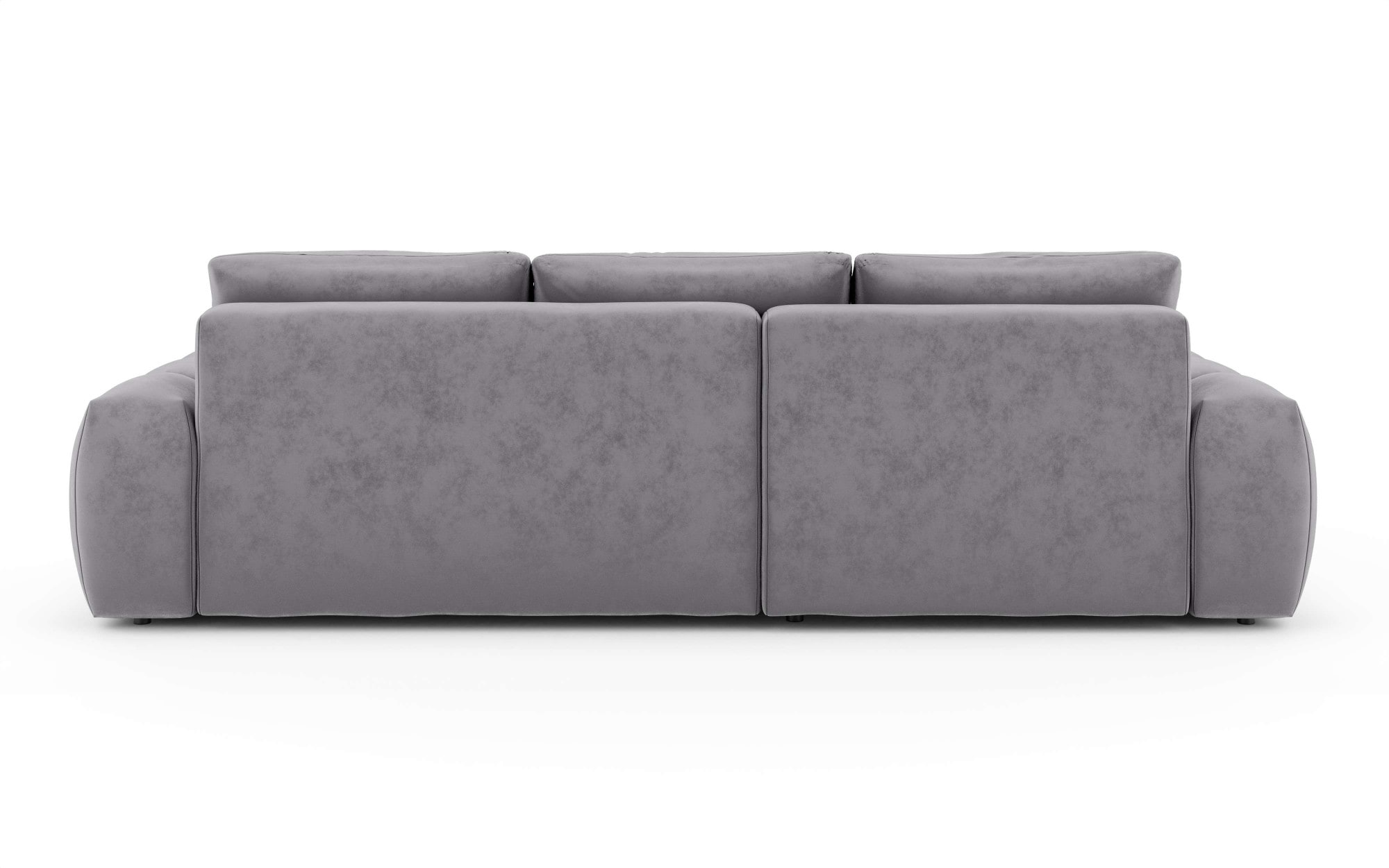 INOSIGN Ecksofa »AZITA klein optionale Schlafsofa mit Bettkasten, B/T/H: 270/166,5/84cm«, L-Form mit Wellenunterfederung, Bubble-Optik