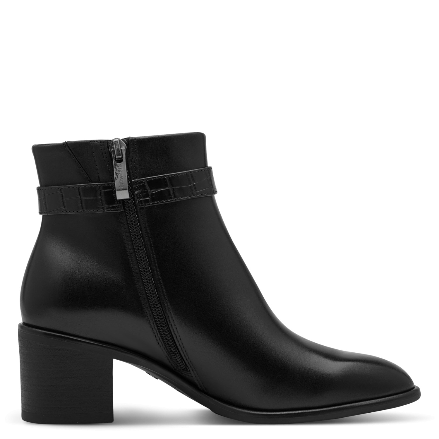 Tamaris Stiefelette  Blockabsatz, Basic-Stiefelette, Boots mit Zierschnalle