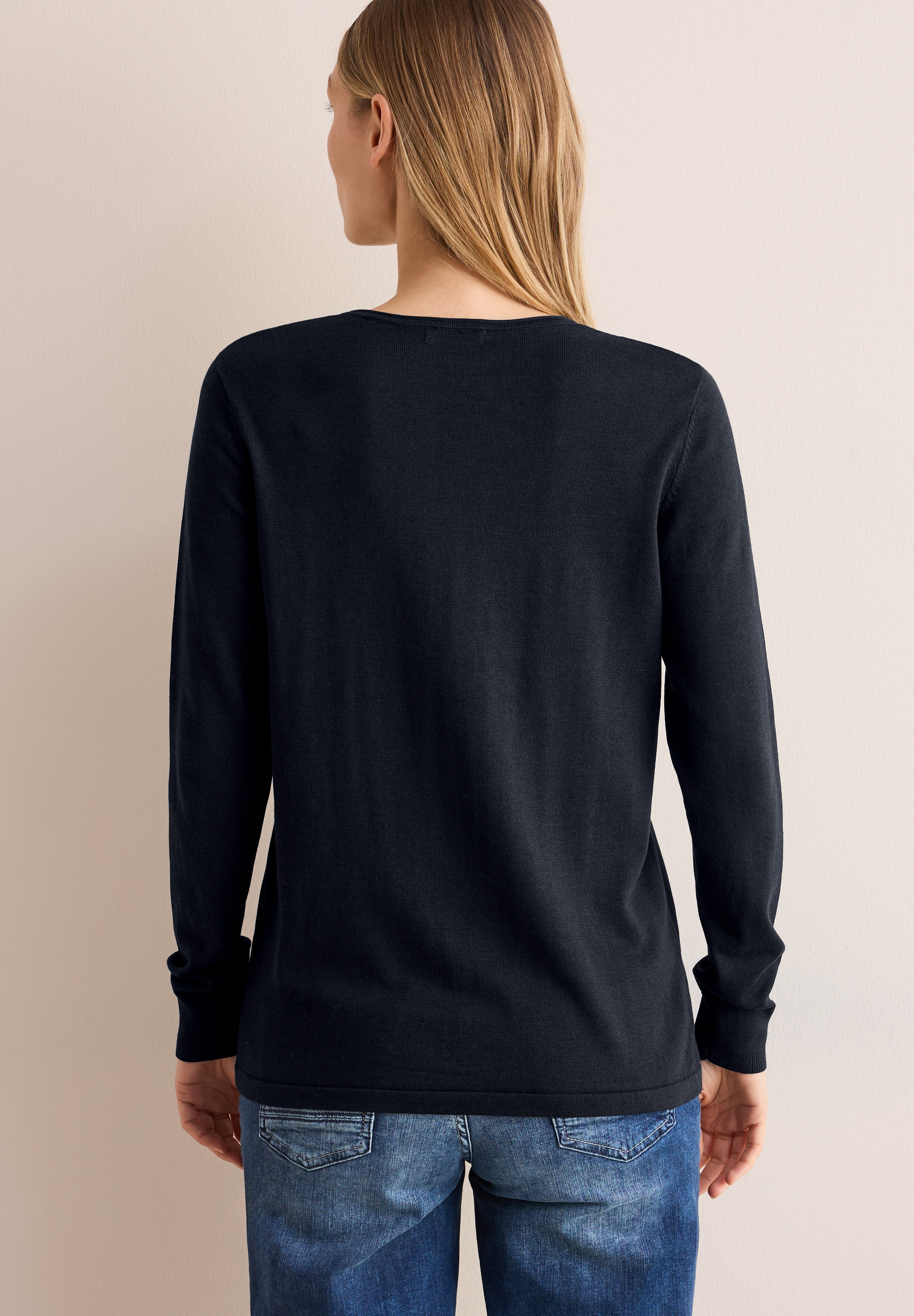 Cecil Strickpullover, im soften Baumwoll-Mix