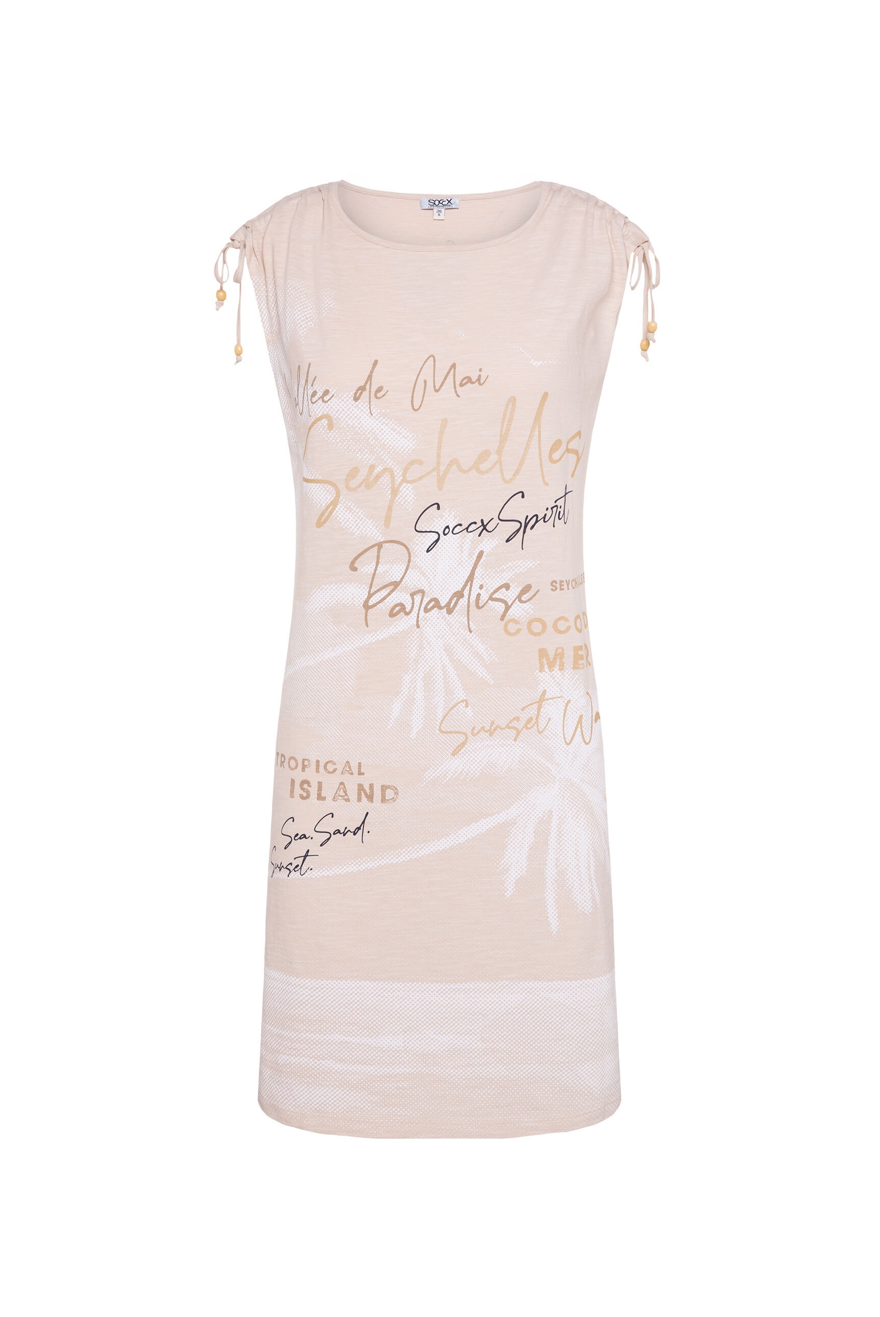 SOCCX Sommerkleid, aus Baumwolle