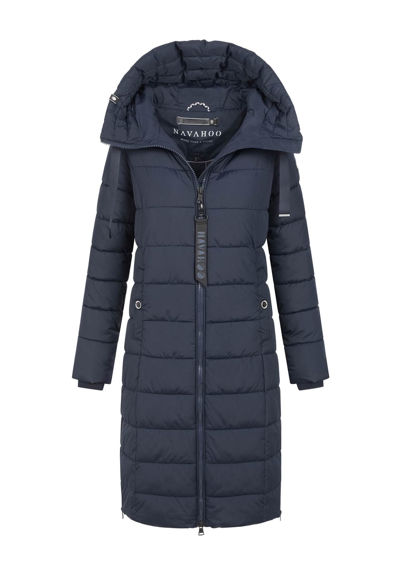 Navahoo Winterjacke »Mondmaedchen« Extra langer Schnitt mit seitlichen Belüftungsöffnungen