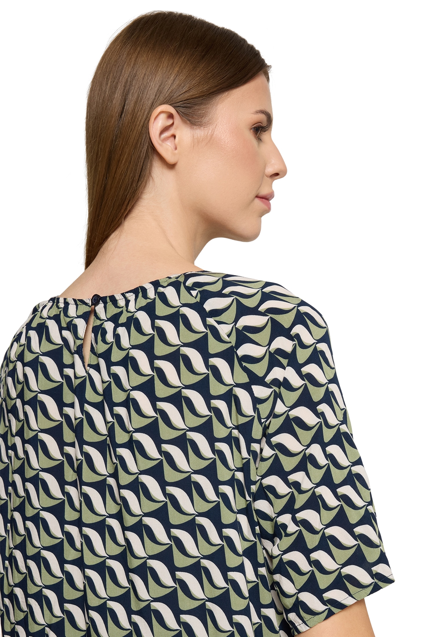 Betty Barclay Schlupfbluse »Betty Barclay Damen Schlupfbluse mit Rundhalsausschnitt«