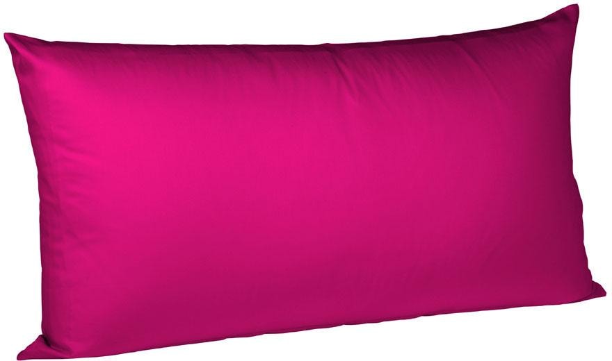 fleuresse Kissenbezug "Colours Mako Satin, 100% Baumwolle, mit Reißverschluss" Mako Satin, glänzend, glatt, Premium Qualität